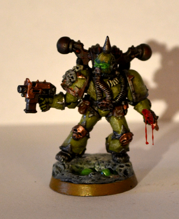 Death Guard, Nurgle, Plague Marine Squad 2 Bolter 2