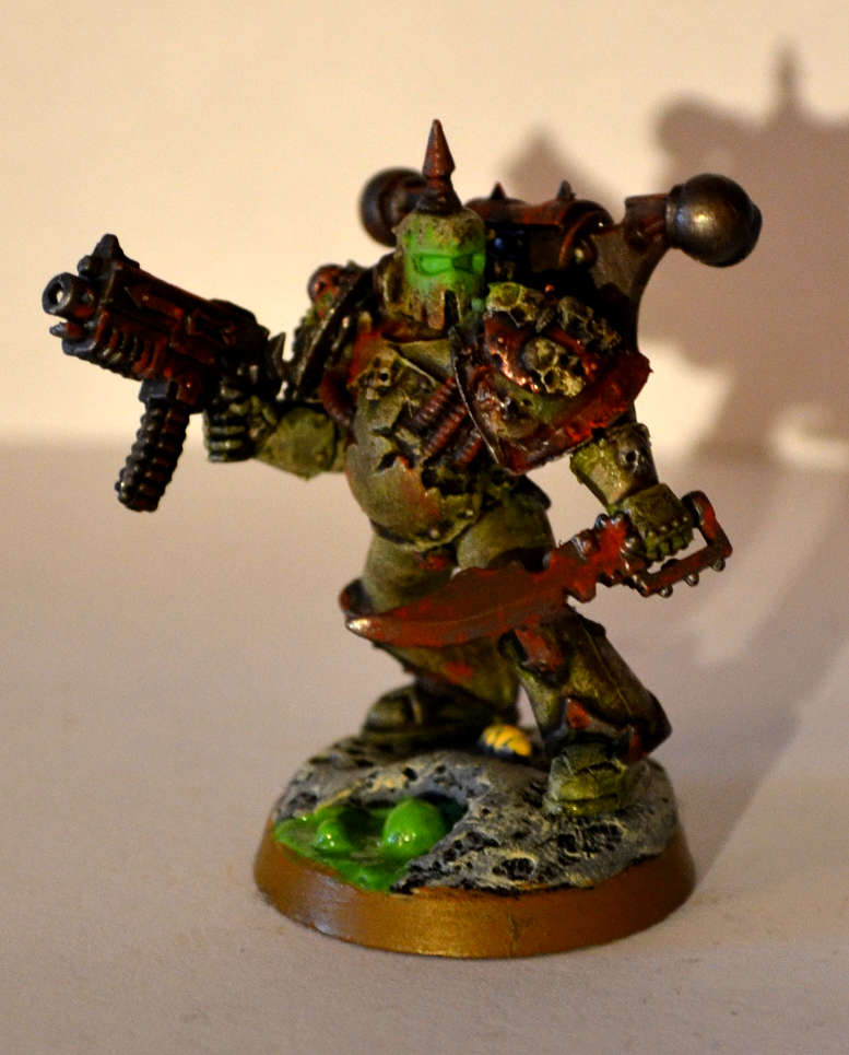 Death Guard, Nurgle, Plague Marine Squad 2 Bolter 4