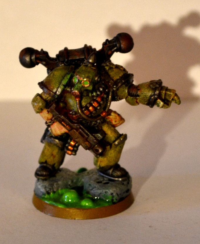 Death Guard, Nurgle, Plague Marine Squad 2 Champion