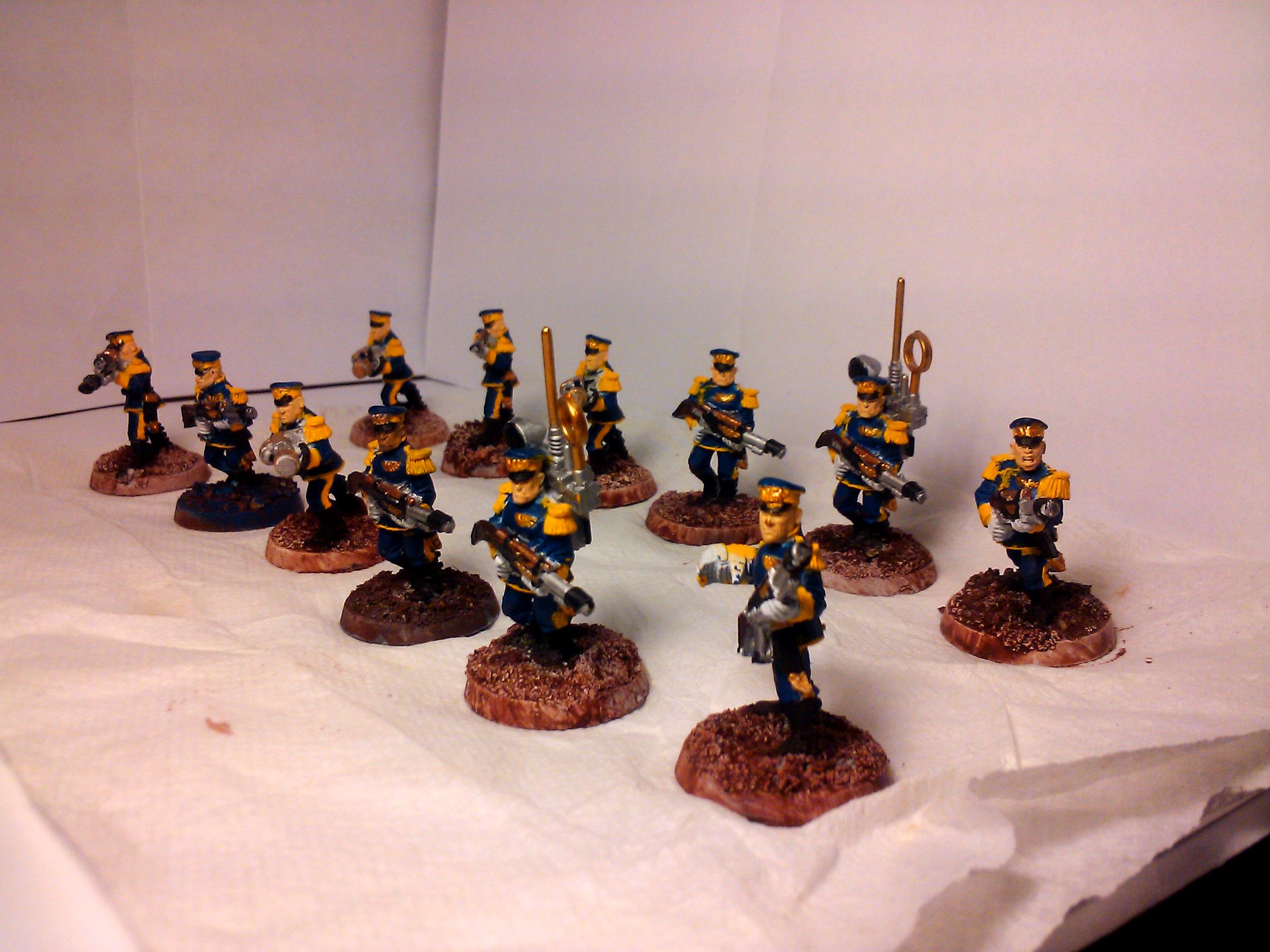 Conversion, Imperial Guard, Mordian Iron Guard, Paint Scheme, Warhammer 40,000