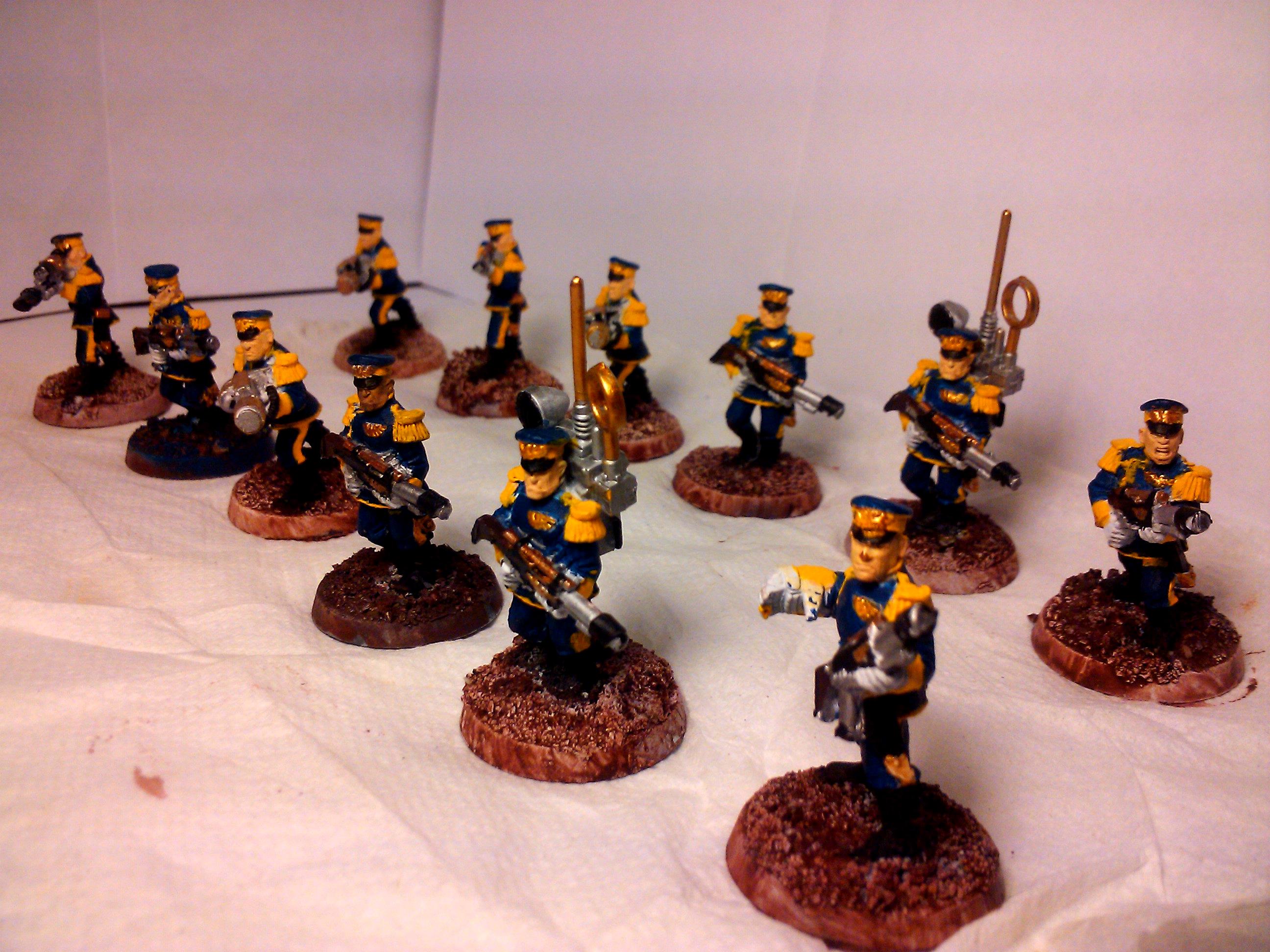 Conversion, Imperial Guard, Mordian Iron Guard, Paint Scheme, Warhammer 40,000