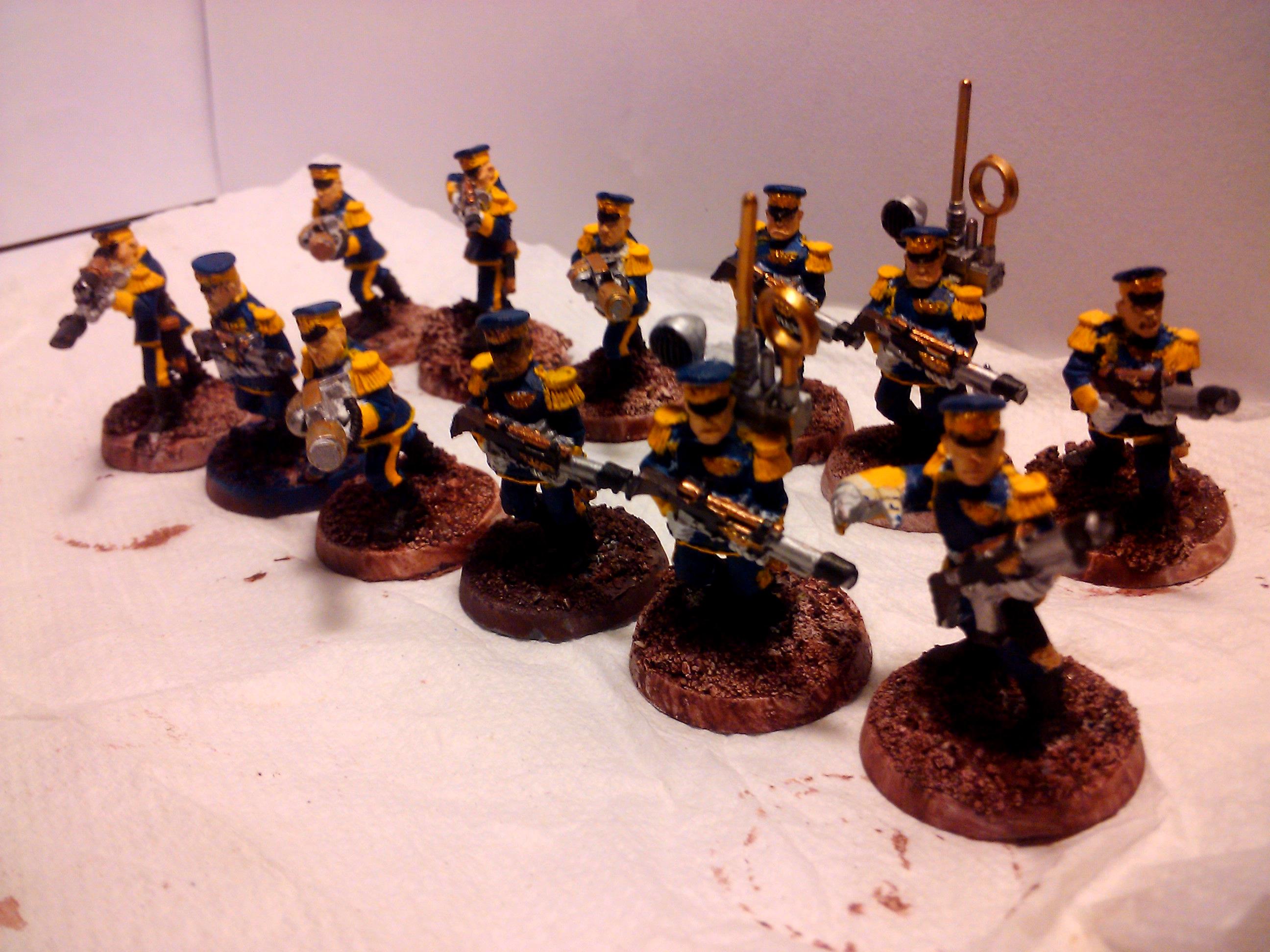 Conversion, Imperial Guard, Mordian Iron Guard, Paint Scheme, Warhammer 40,000