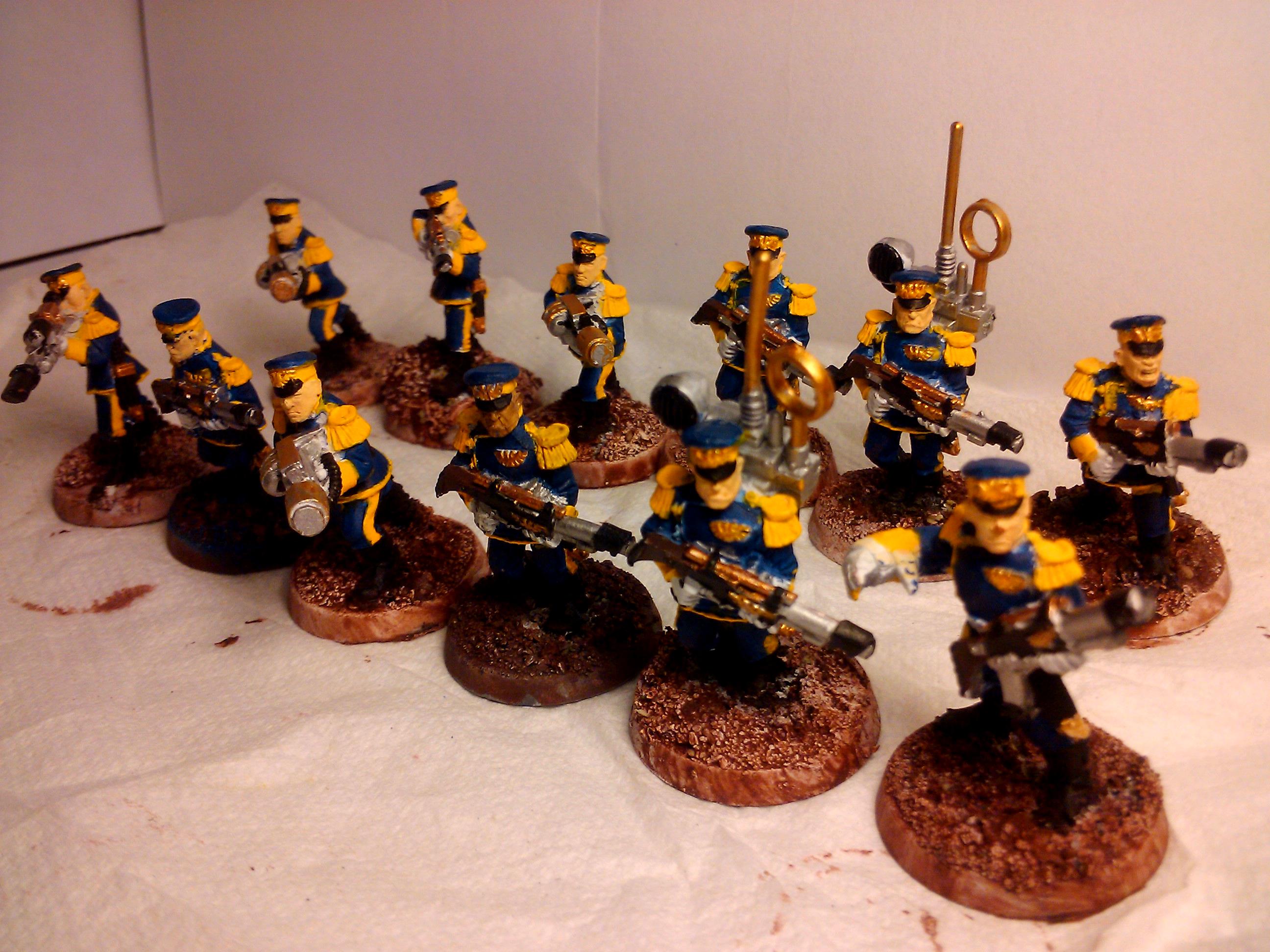 Conversion, Imperial Guard, Mordian Iron Guard, Paint Scheme, Warhammer 40,000