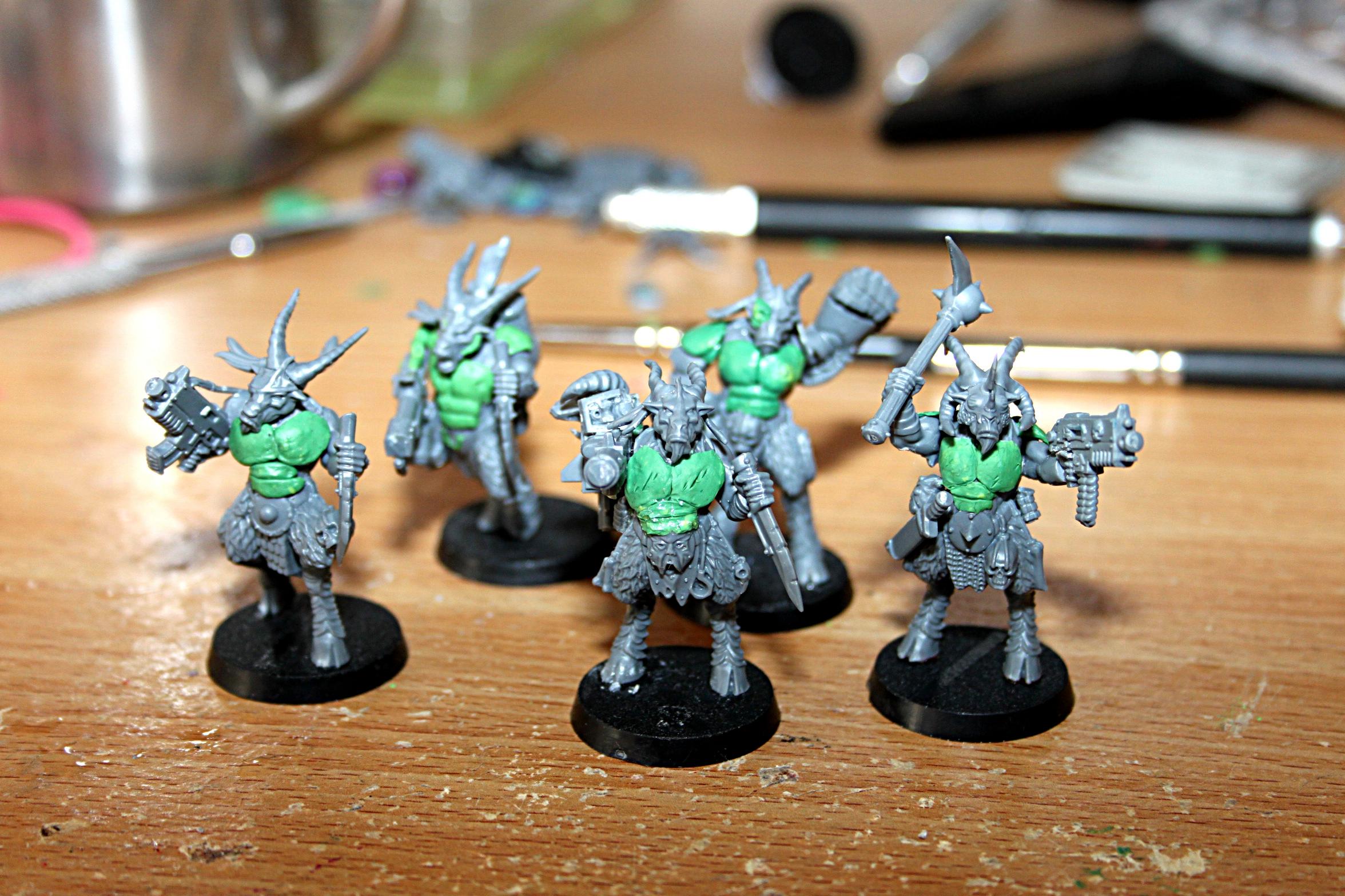Beastmen, Renegade Guard, Warhammer 40,000