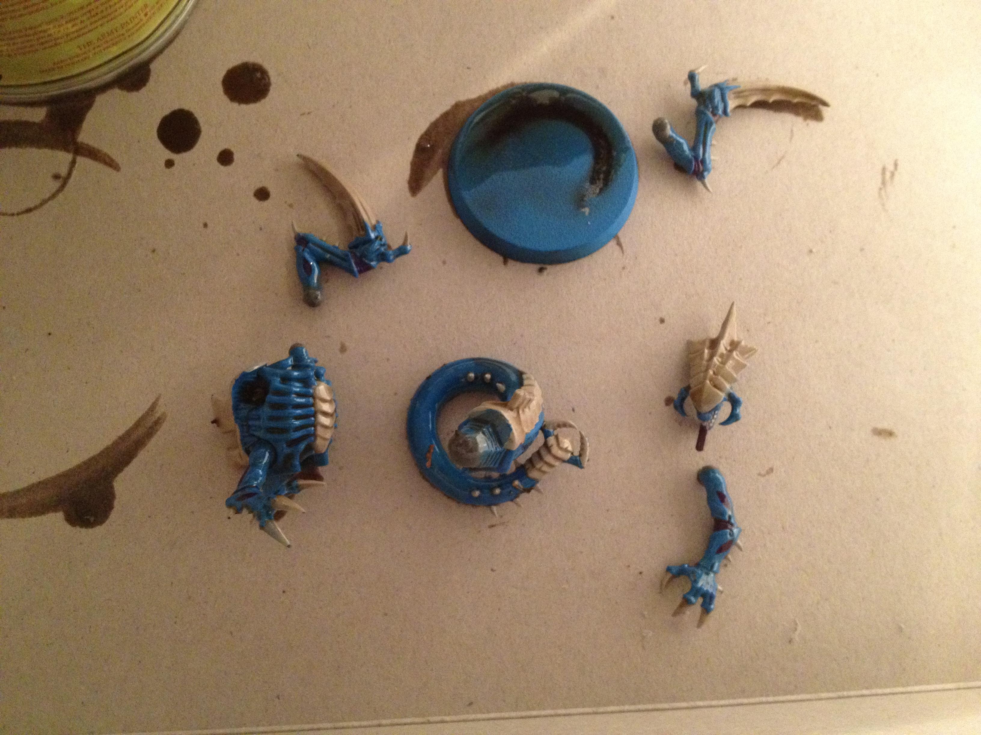 Dipped, Tyranids, Warhammer 40,000, Work In Progress