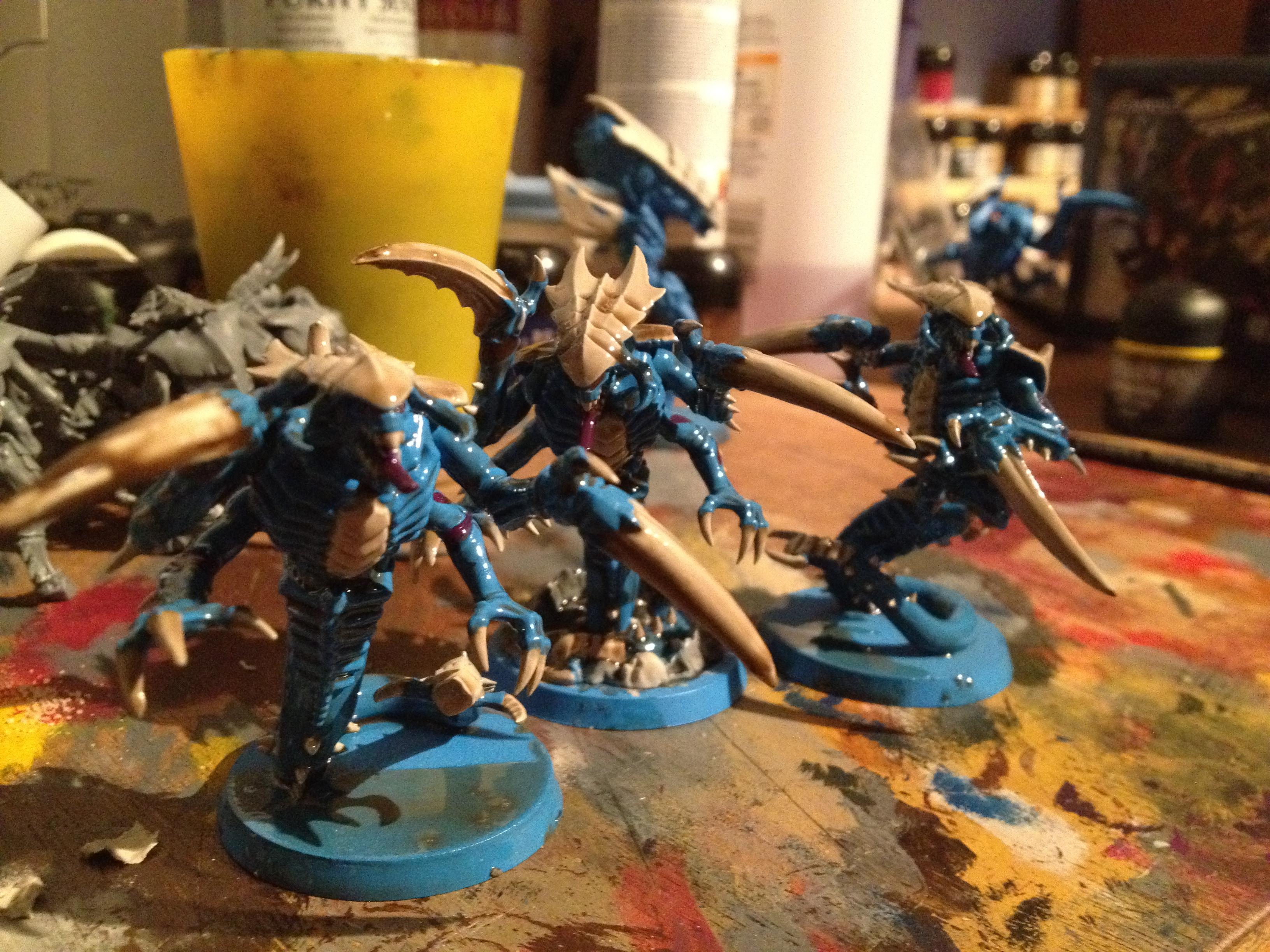 Dipped, Tyranids, Warhammer 40,000, Work In Progress