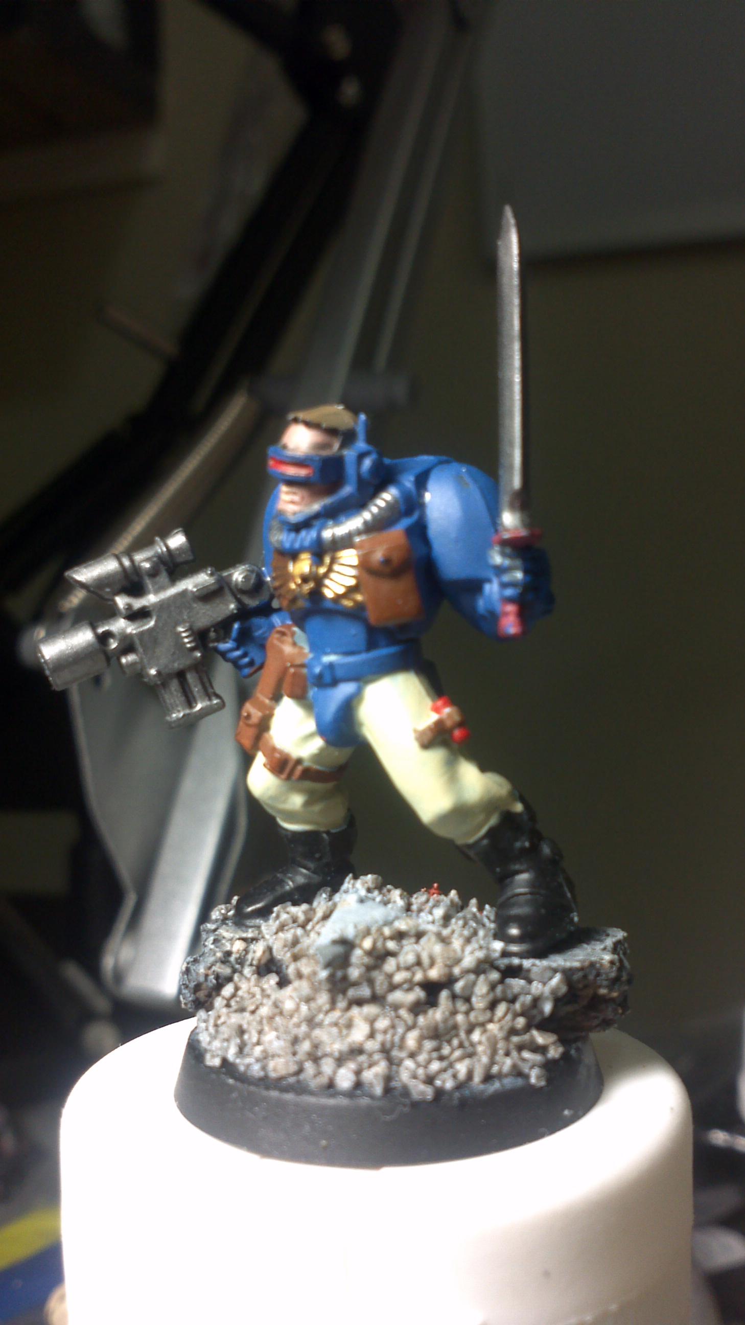 Front of the base