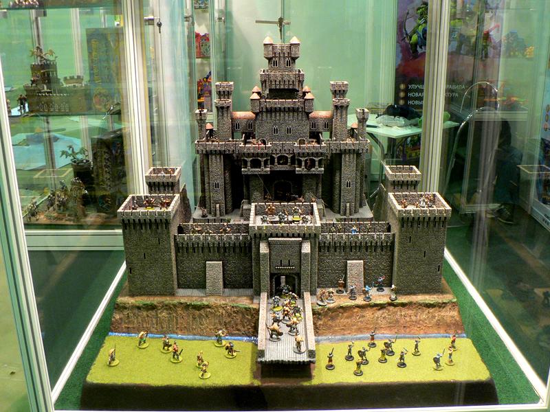 Castle Craft Big Round Tower Tehnolog 28mm Plastic Fortress 2 Sprues New 