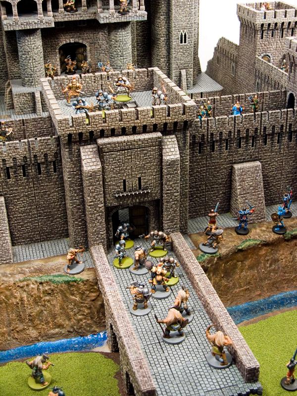 28mm, Castle, Castle Craft, Fortress, Plastic