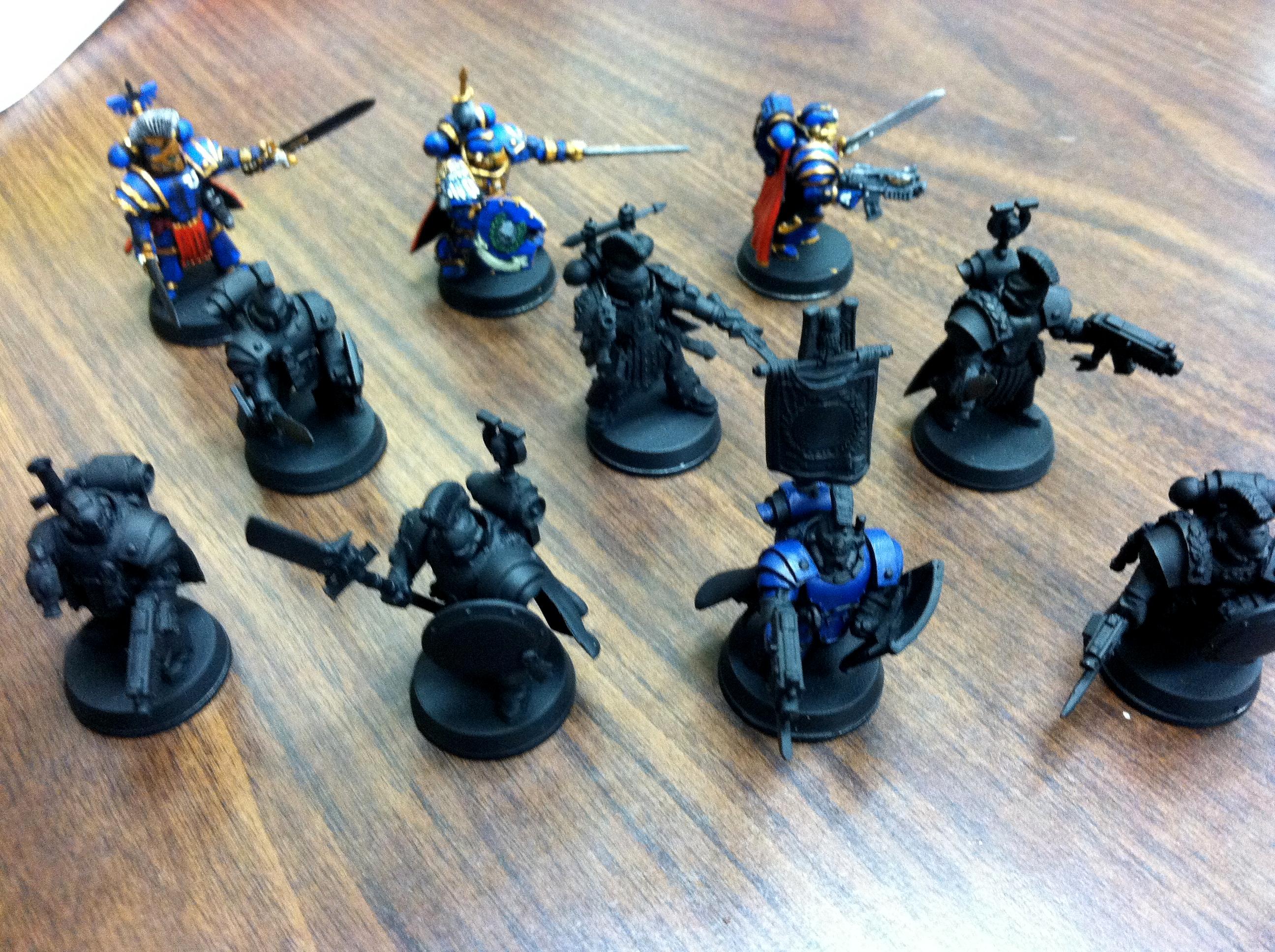 Ancient, Anvil, Honour Guard, Ultramarines