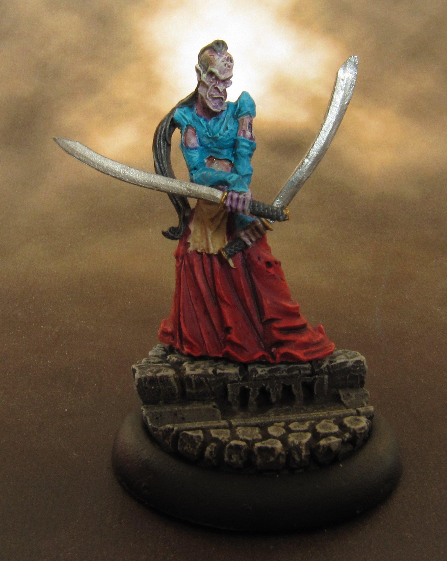 Malifaux, Micro Art, Resurrectionists, Undead, Work In Progress, Wyrd, Zombie