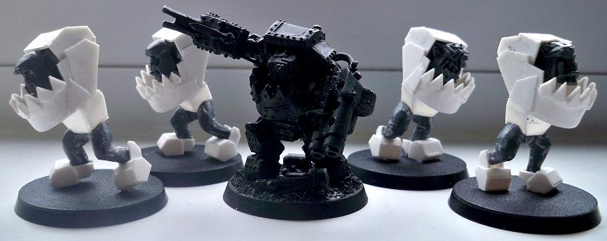 Mega armoured Nob scratch build WIP