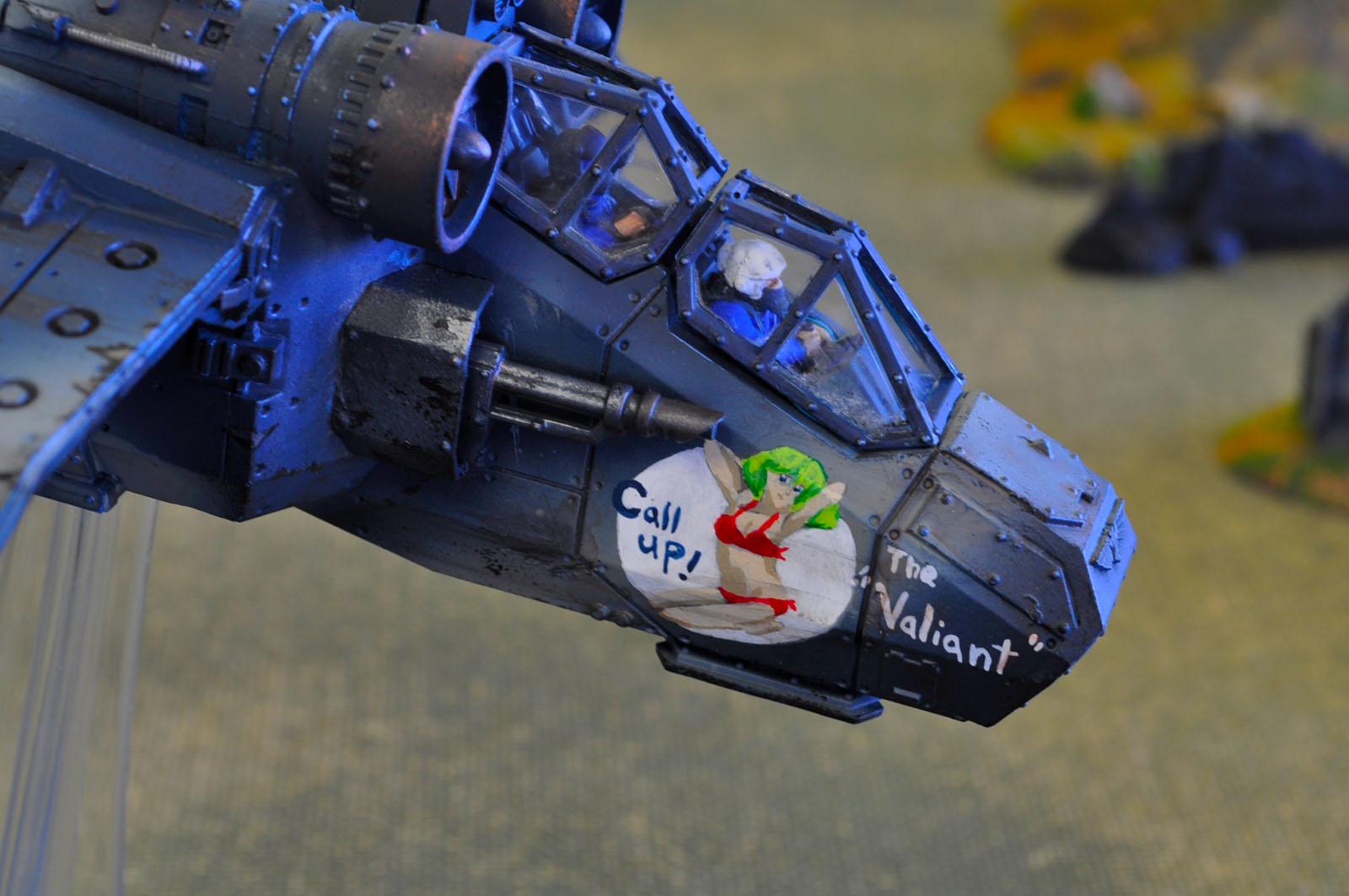 Imperial Guard, Nose Art, Valkyrie, Vendetta