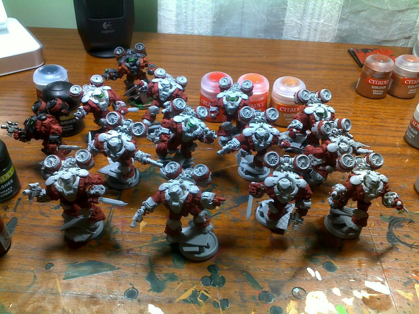 Assault, Chaos, Warhammer 40,000, Work In Progress
