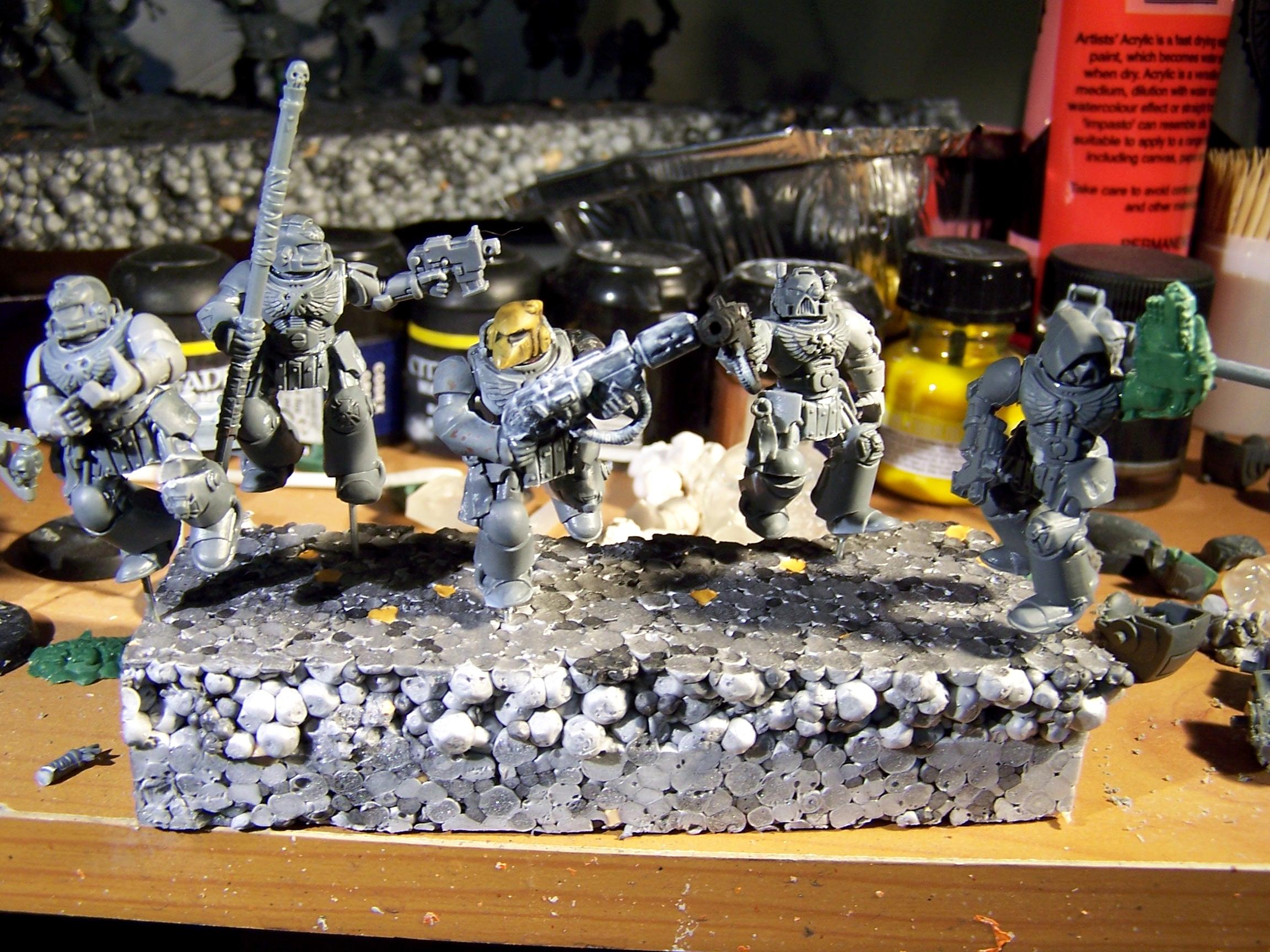Silvermk2, Space Marines, True Scale, Warp Dragon, Work In Progress