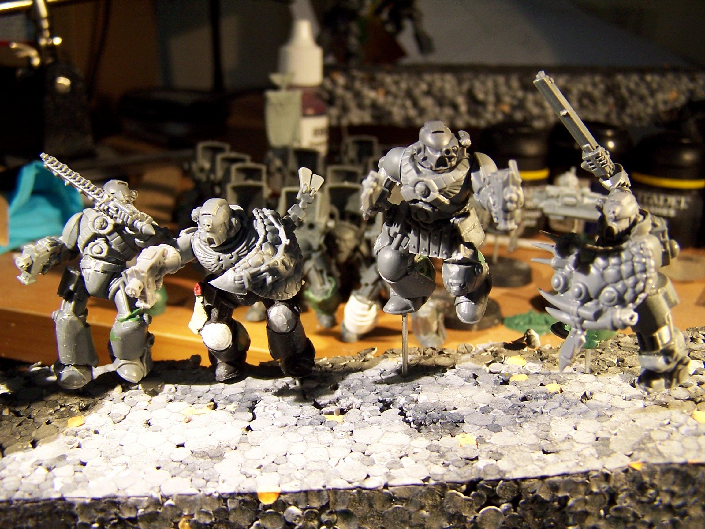 Silvermk2, Space Marines, True Scale, Warp Dragon, Work In Progress
