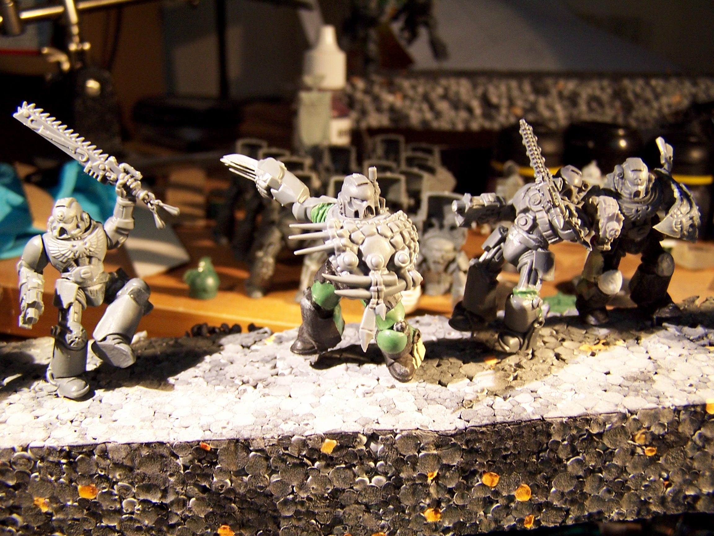 Silvermk2, Space Marines, True Scale, Warp Dragon, Work In Progress