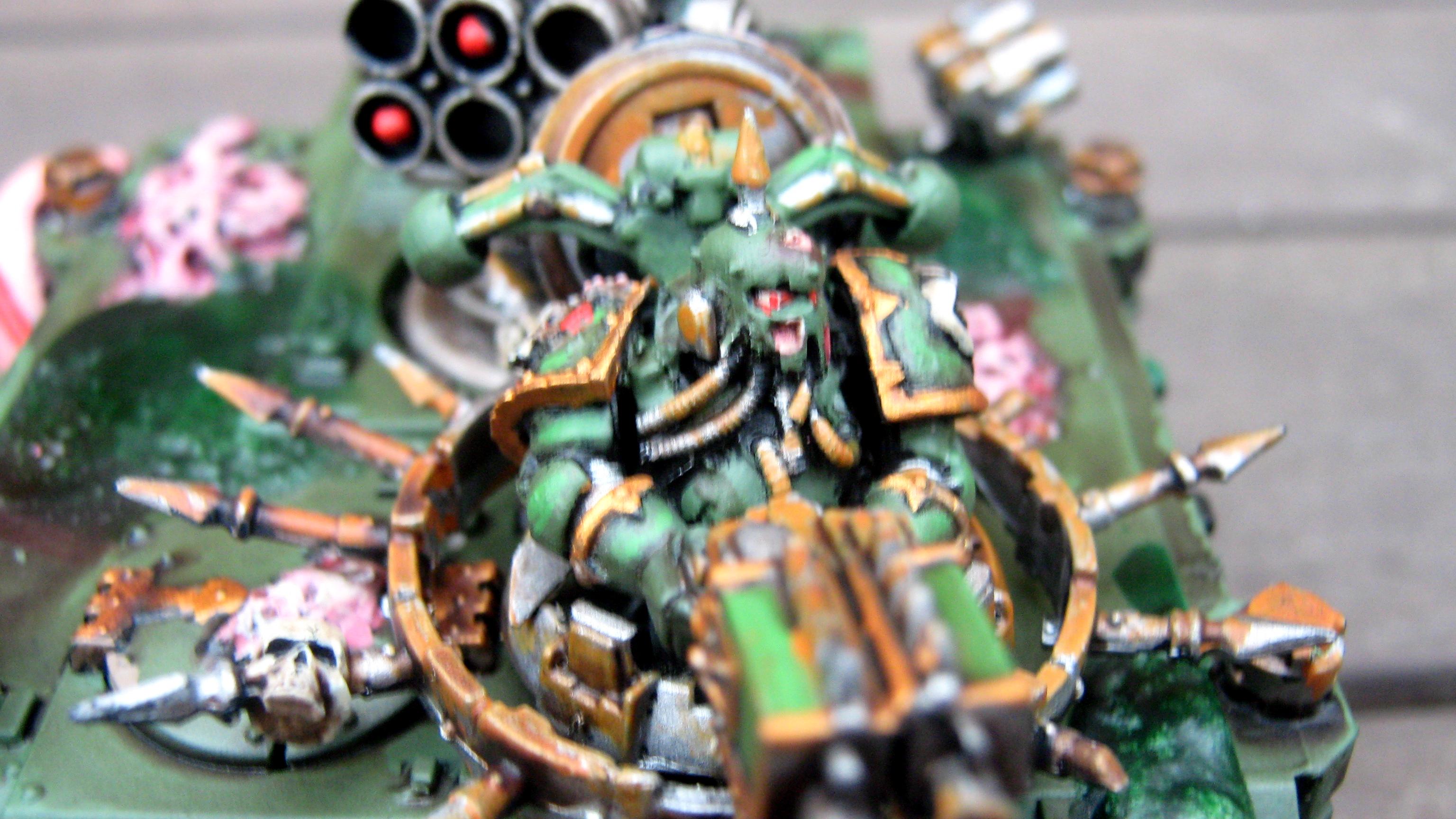 Chaos, Nurgle, Rhino, Space Marines