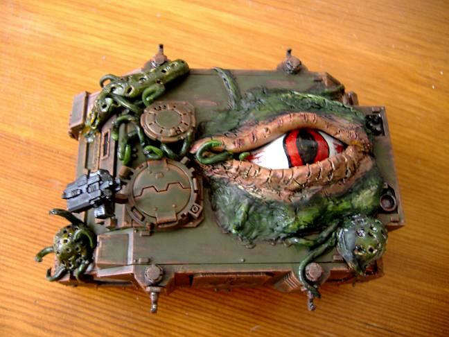 Death Guard, Nurgle, Plague Marines, Rhino