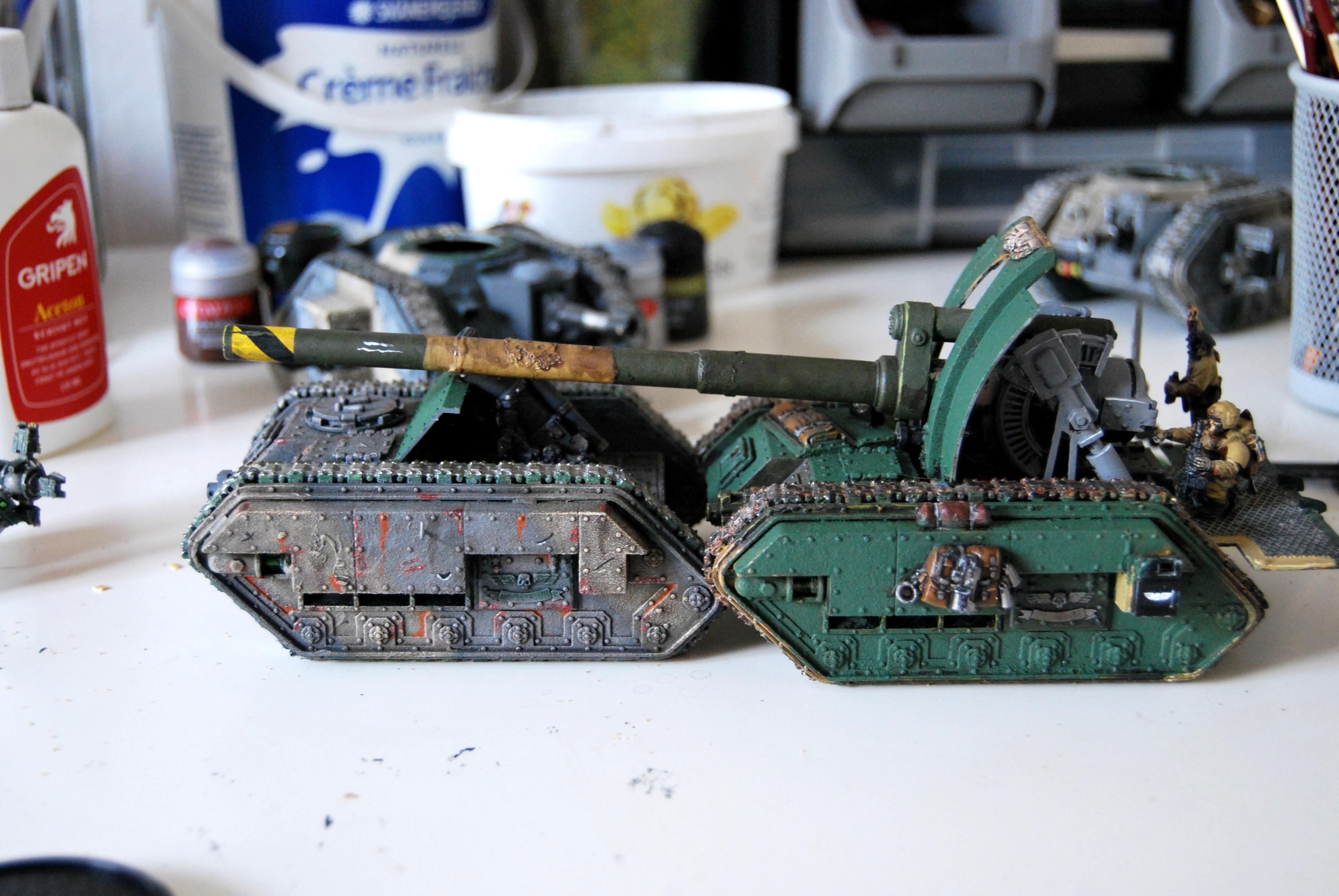 Imperial Guard, Tank, Warhammer 40,000, Work In Progress