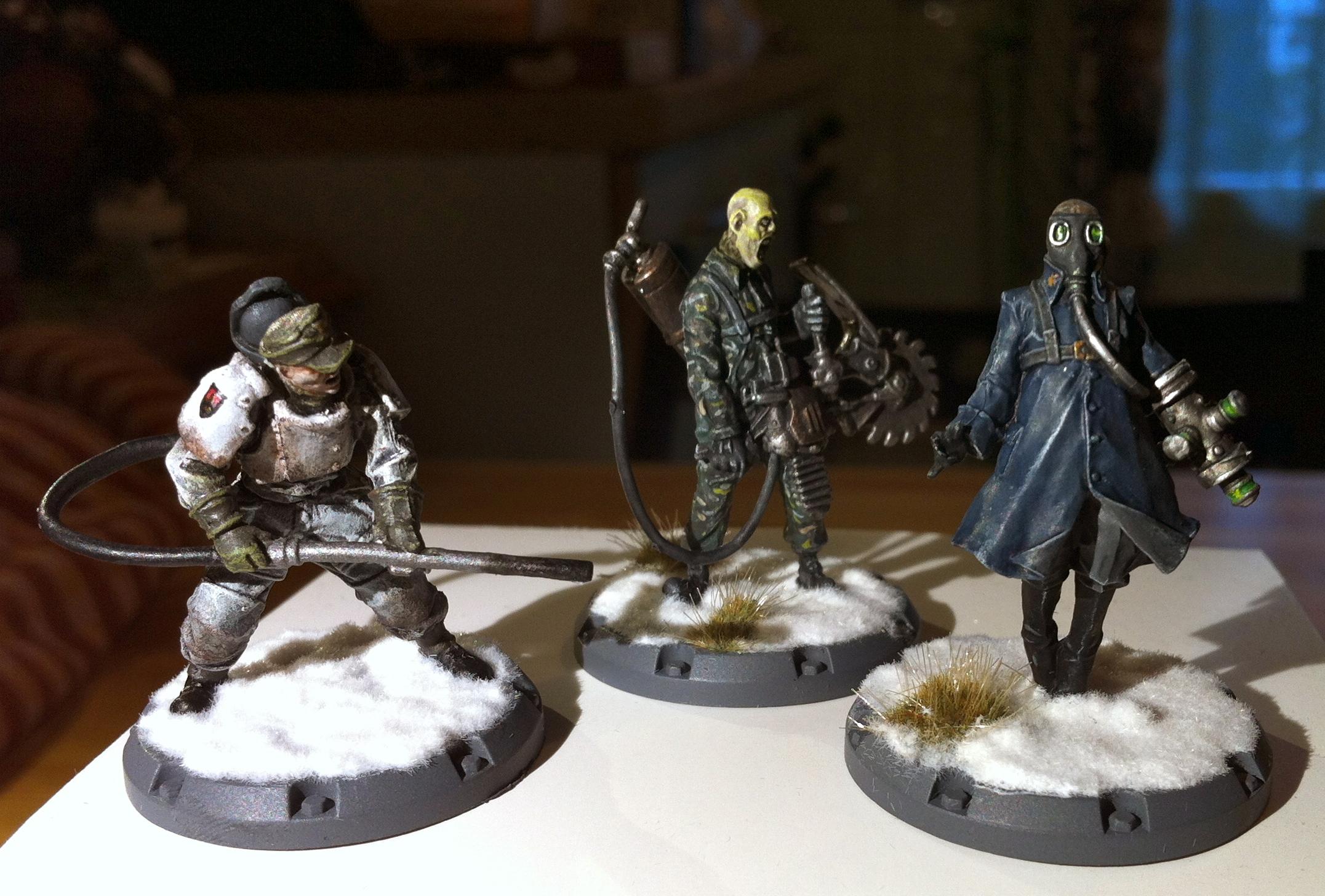 Axis Hero Pack, Dust Tactics, Grenadier X, Stefan, Totenmeister