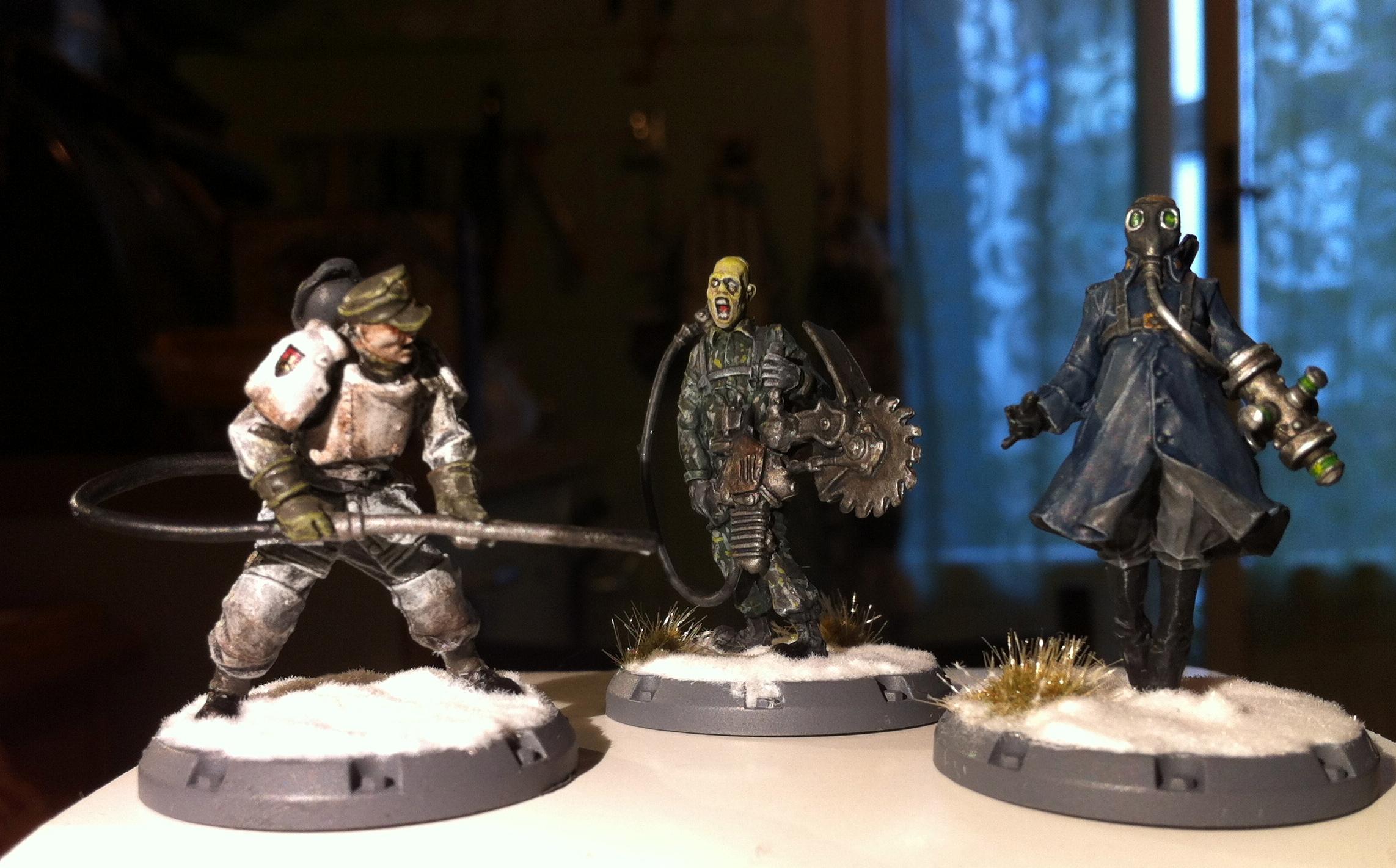 Axis Hero Pack, Dust Tactics, Grenadier X, Stefan, Totenmeister