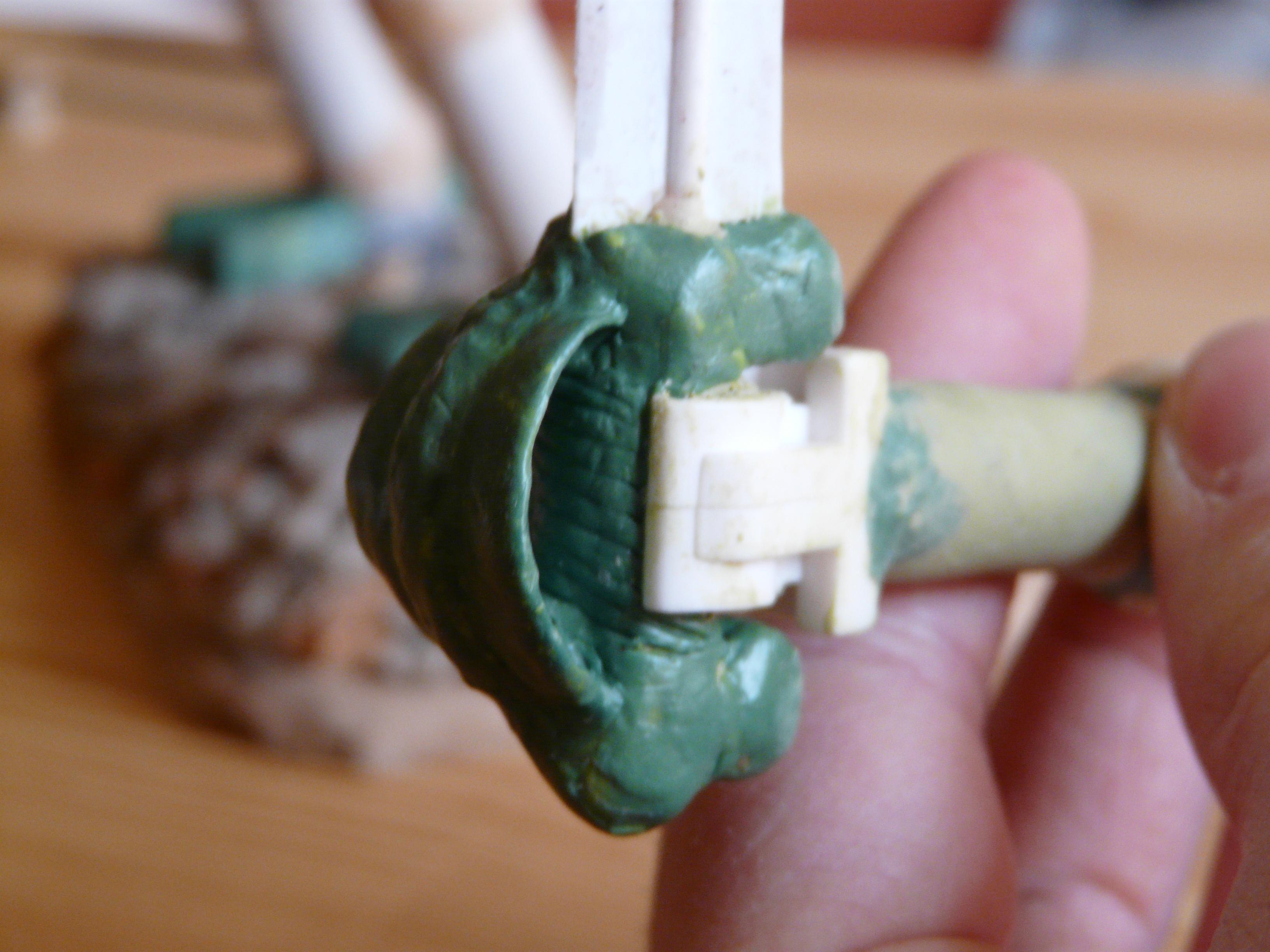 Detail, Green, Work In Progress