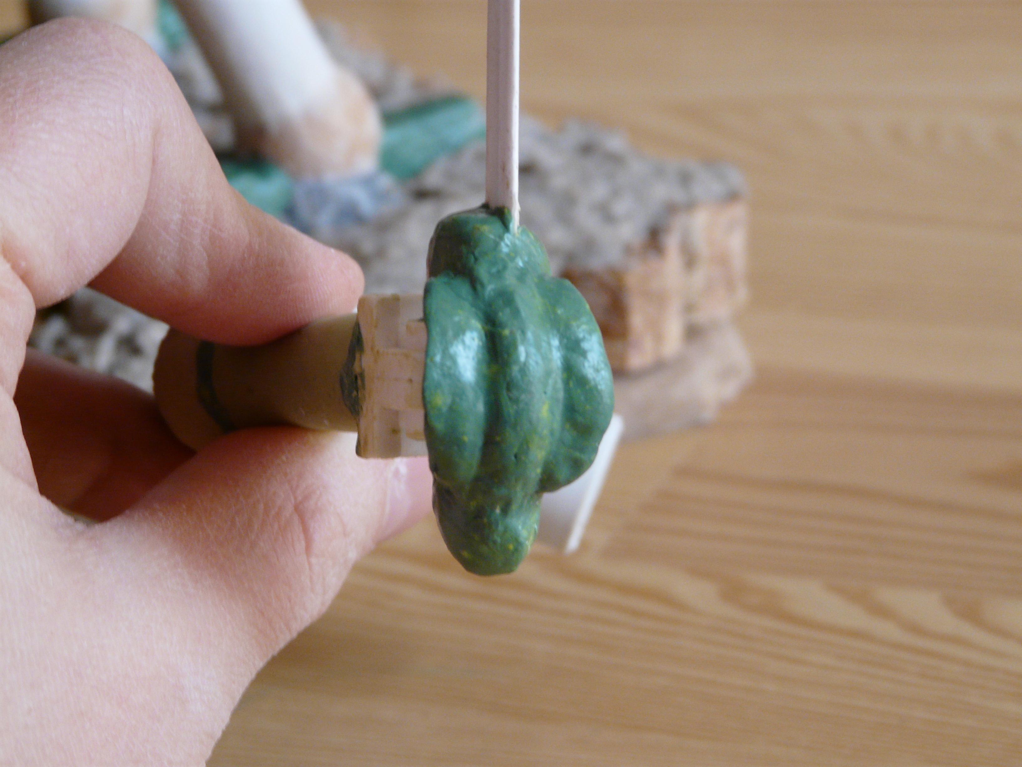 Detail, Green, Work In Progress