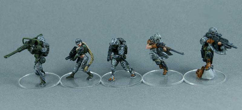 Ariadna, Camouflage, Infinity Ariadna group 1