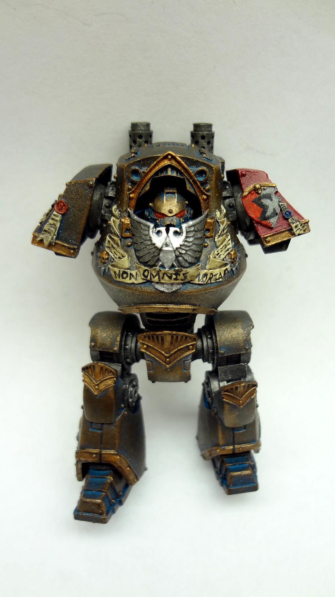 Contemptor, Forge World, Minotaurs, Relic Pattern Contemptor, Space Marines