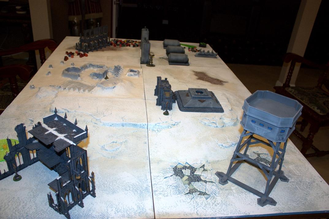 Forge World, Frozen, Game Table, Ice, Realm Of Battle, Rob, Terrain, Tundra