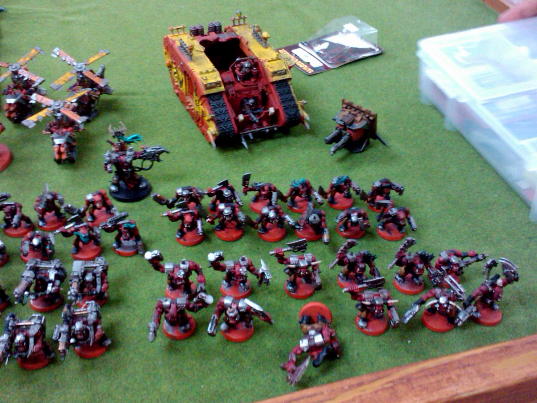 Commission, Conversion, Orcs, Ork Army, Orks, Painting, Project, Red, Tankk, Trukk, Waaagh