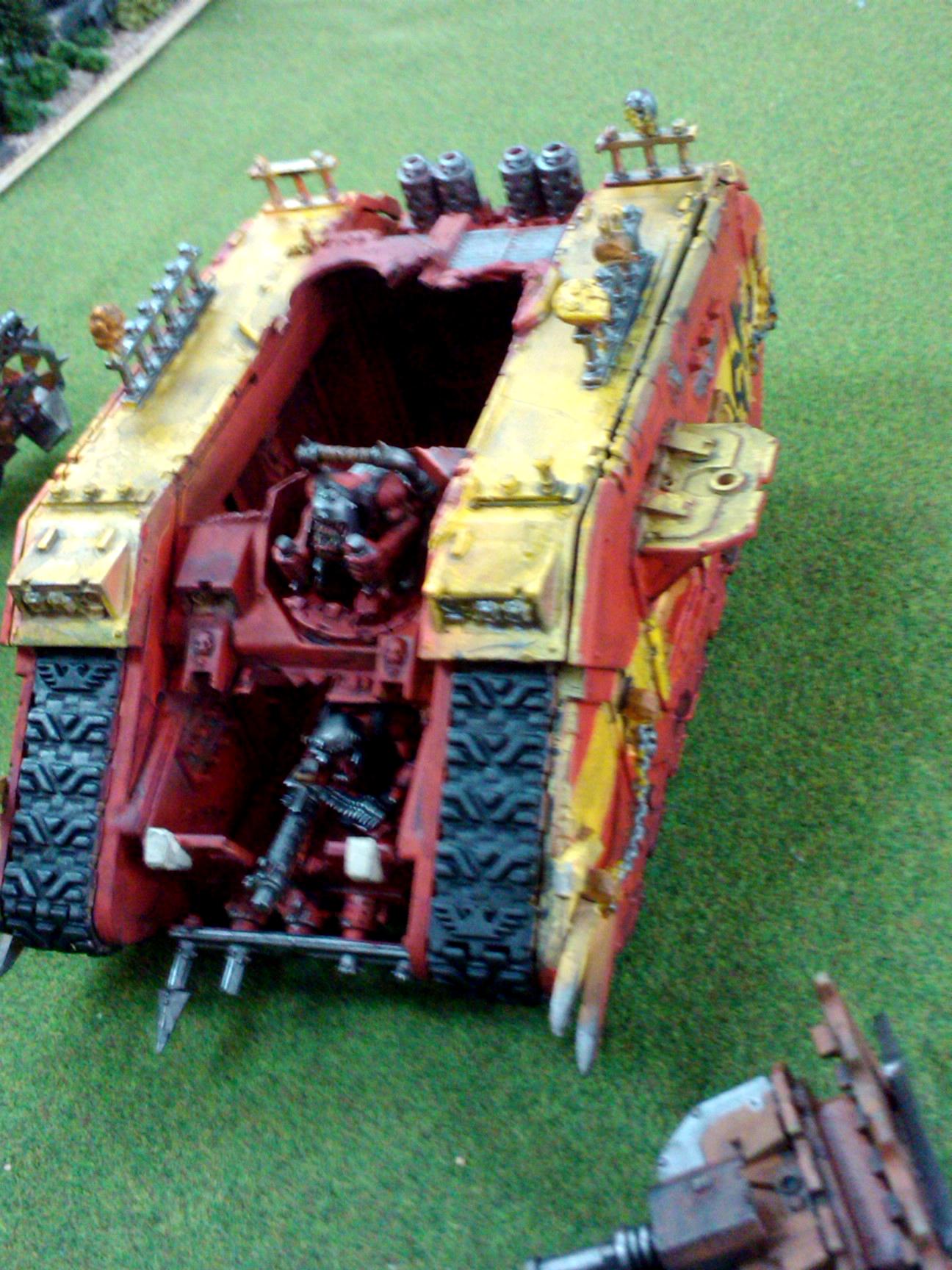 Commission, Conversion, Orcs, Ork Army, Orks, Painting, Project, Red, Tankk, Trukk, Waaagh