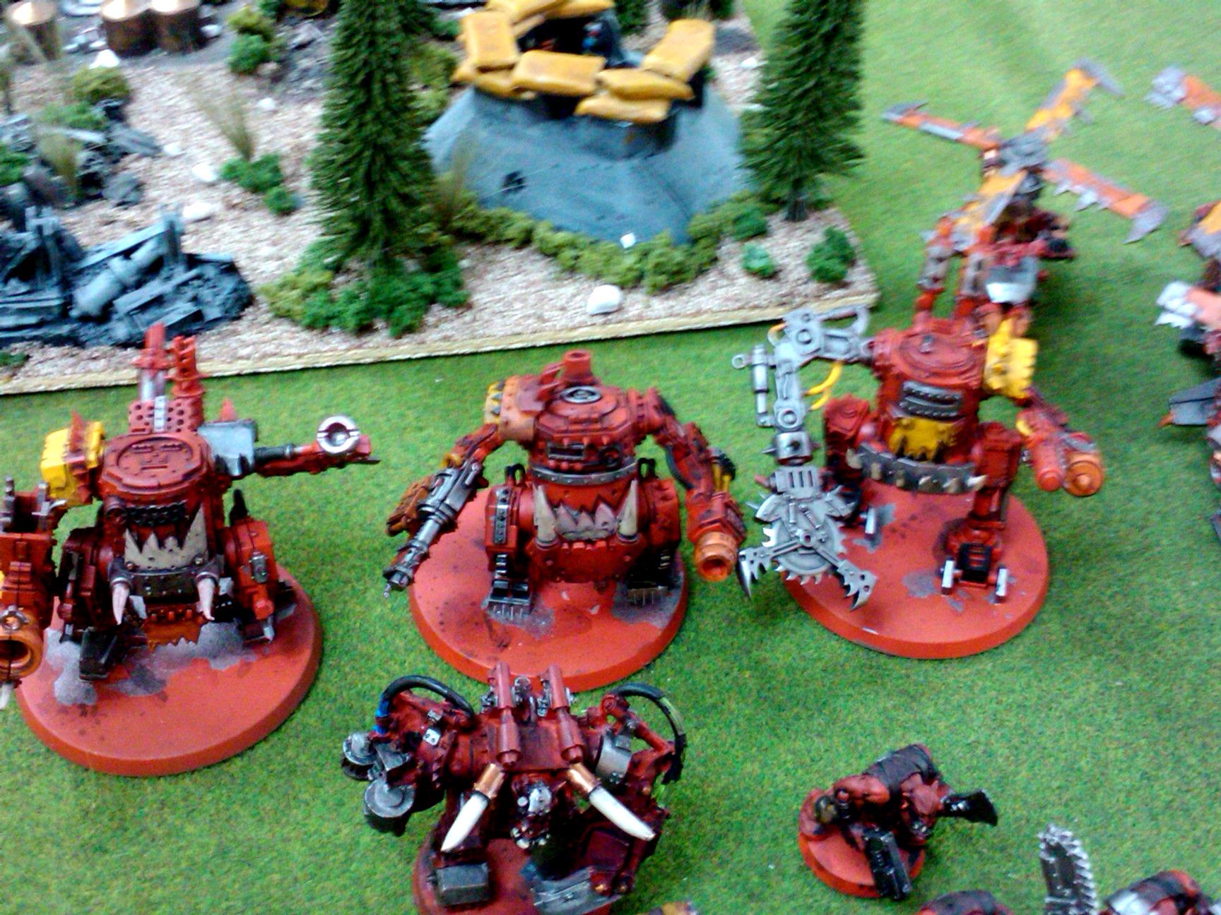Commission, Conversion, Orcs, Ork Army, Orks, Painting, Project, Red, Tankk, Trukk, Waaagh