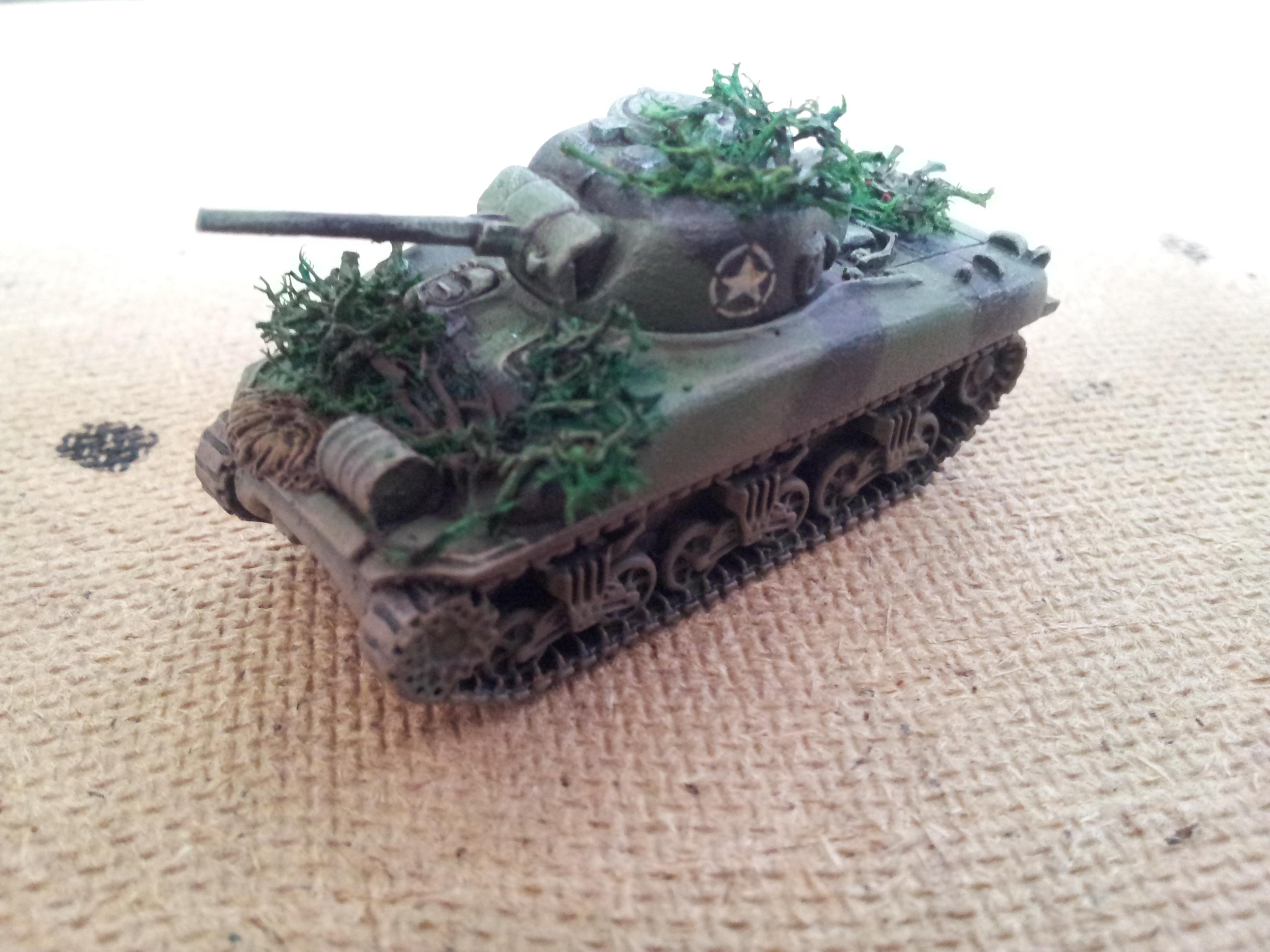 Camouflage, Flames Of War, Foliage, Sherman