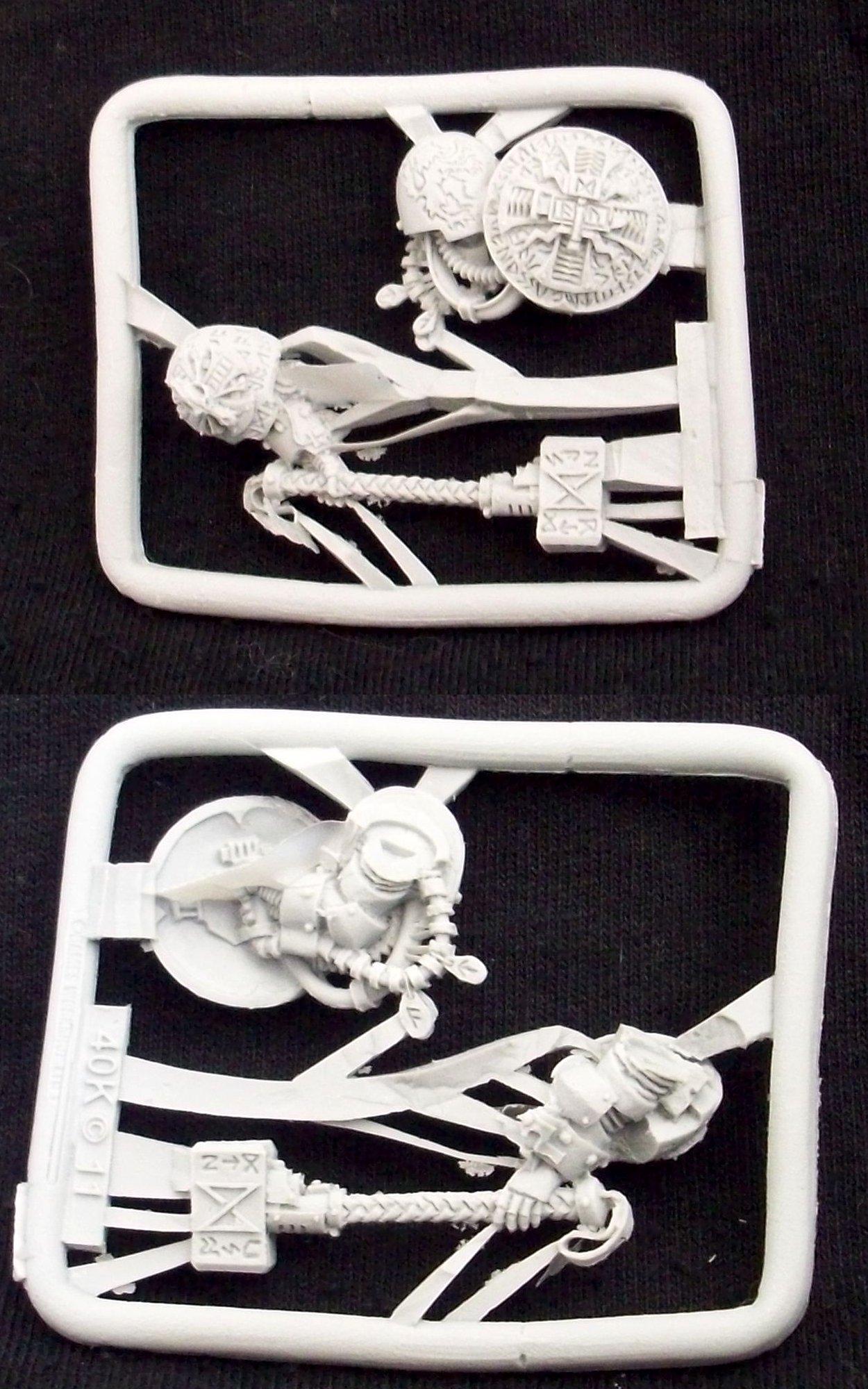 Finecast, Arjac Rockfist Arm sprue