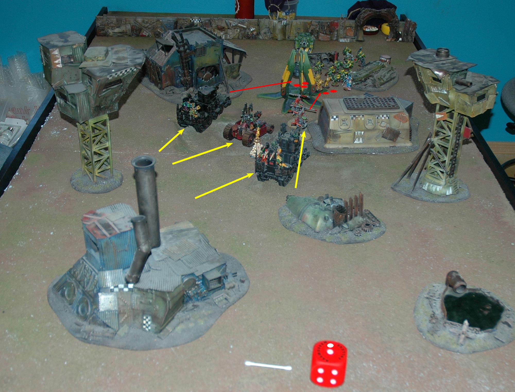 1000, Bad Moons, Battle Report, Blood Angels, Mantis Warriors, Orks, Space Marines, Warhammer 40,000