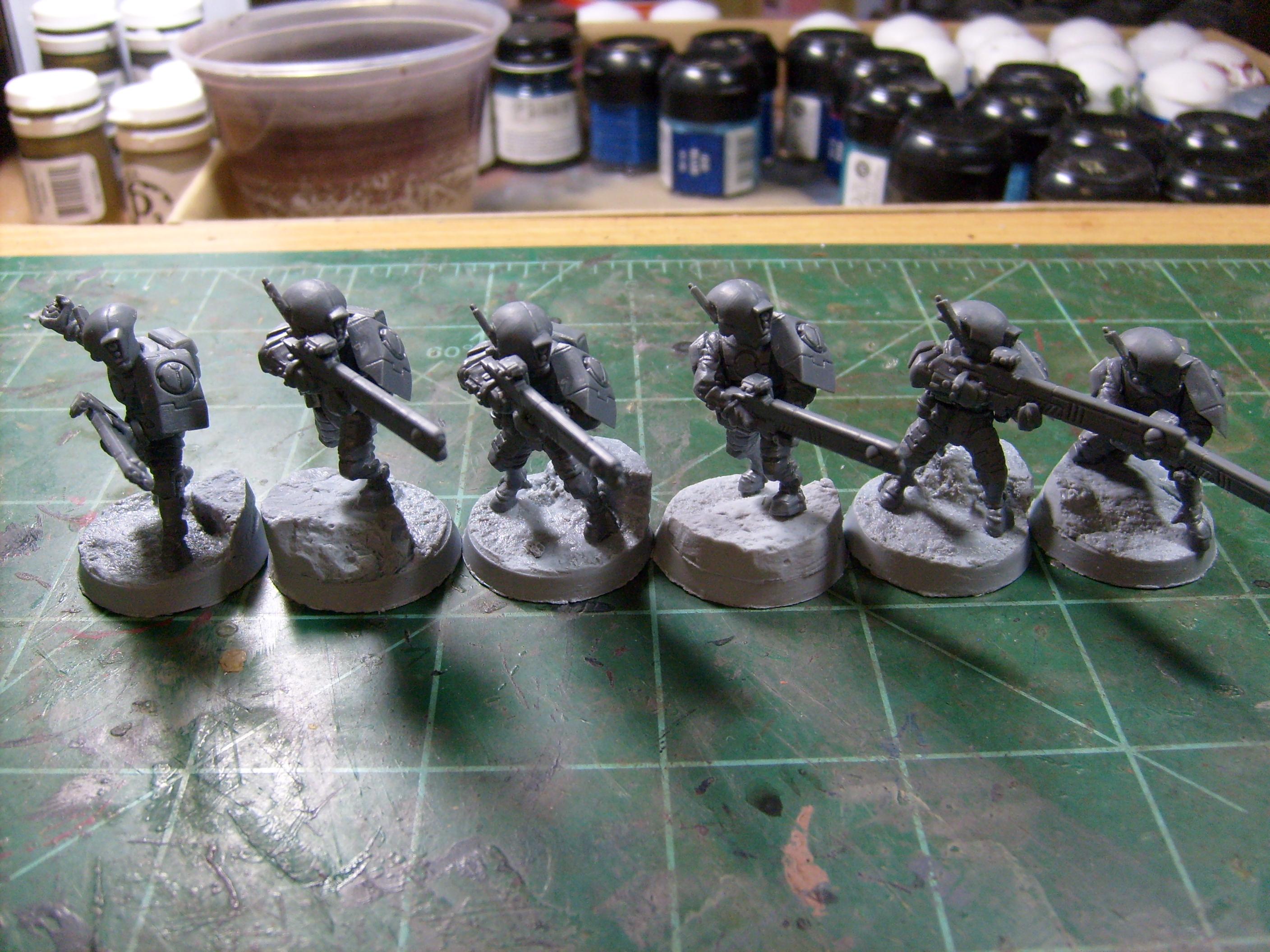 Base, Crisis Battlesuit, Desert, Fire Warriors, Mesa, Pathfinders, Resin, Secret Weapon, Tau, Warhammer 40,000, Xv-8
