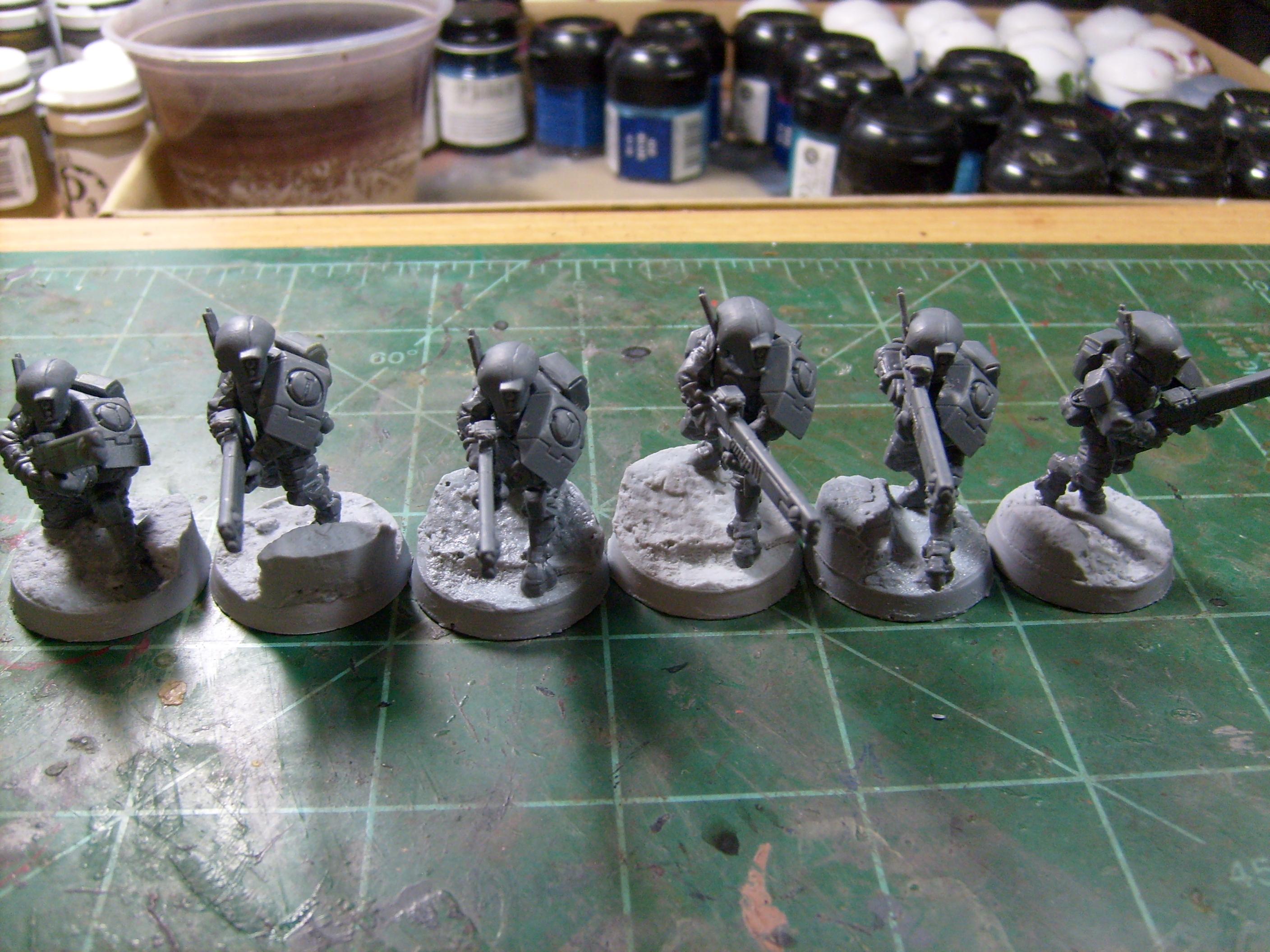 Base, Crisis Battlesuit, Desert, Fire Warriors, Mesa, Pathfinders, Resin, Secret Weapon, Tau, Warhammer 40,000, Xv-8