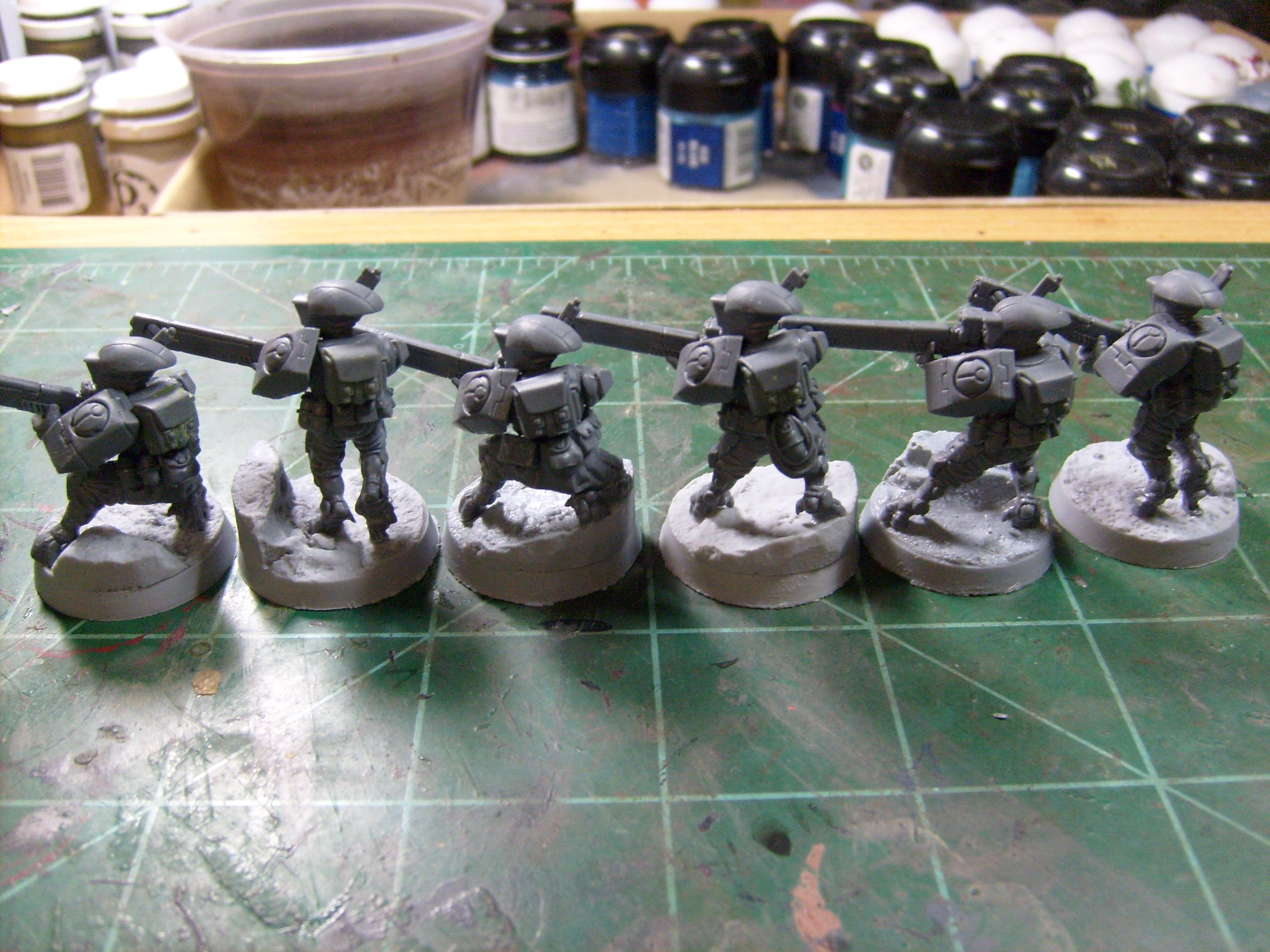 Base, Crisis Battlesuit, Desert, Fire Warriors, Mesa, Pathfinders, Resin, Secret Weapon, Tau, Warhammer 40,000, Xv-8