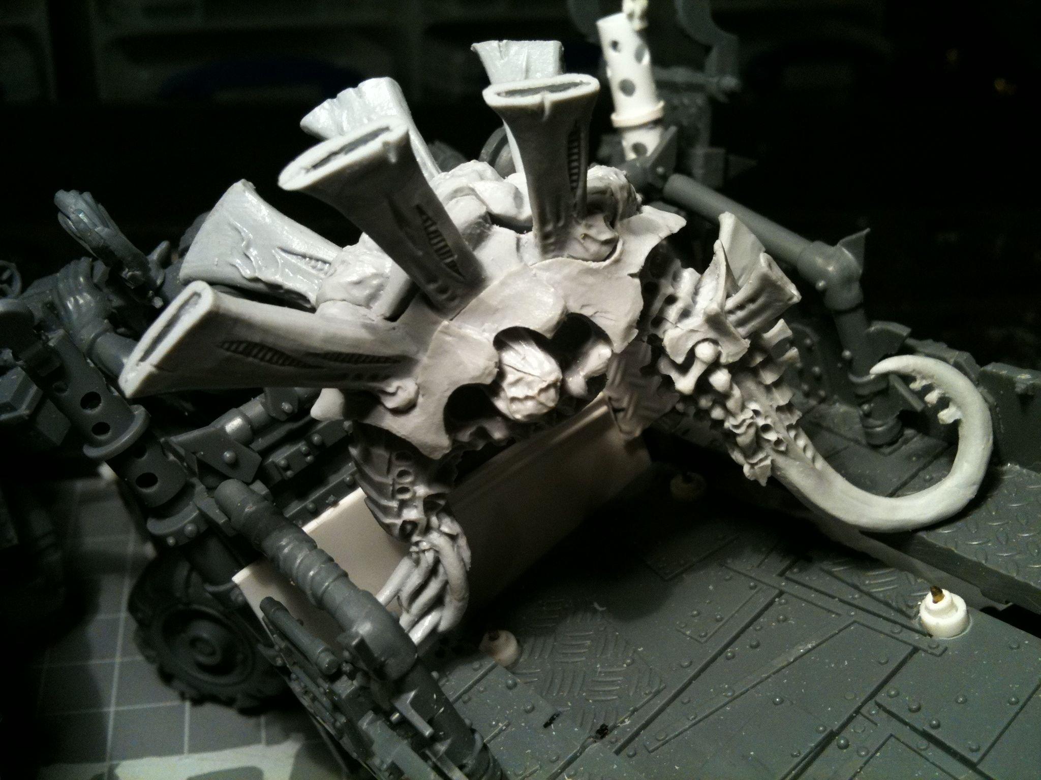 Da Dark Angelz, Gms, Orks, Trukk, Work In Progress