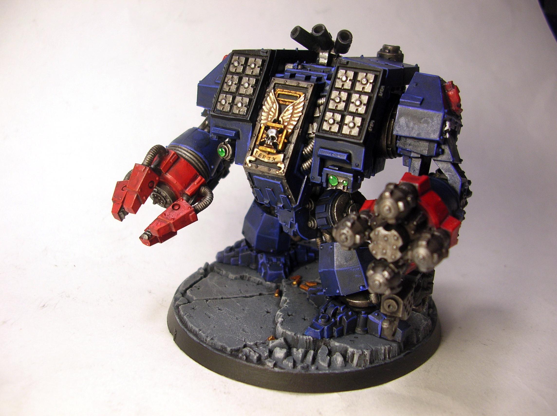 Crimson Fists, Dreadnought, Ironclad, Space Marines