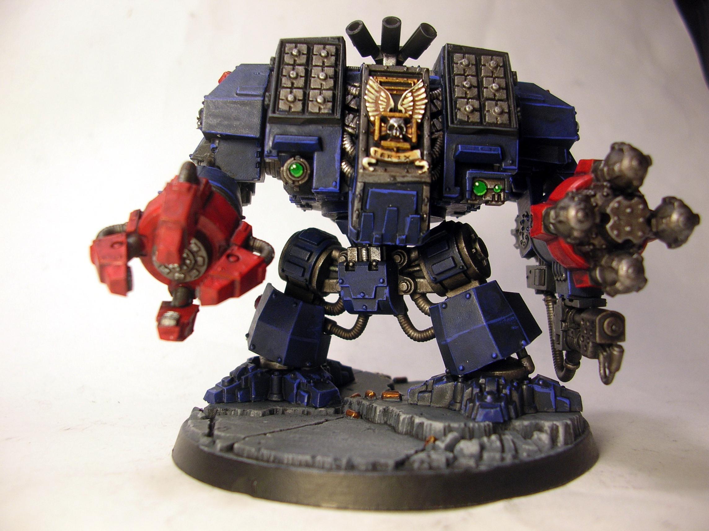 Crimson Fists, Dreadnought, Ironclad, Space Marines