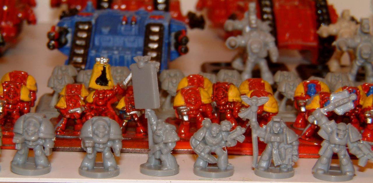 6mm, Epic, Imperial, Knights, Land Raider, Space Marines, Thunderhawk, Titan, Warlord
