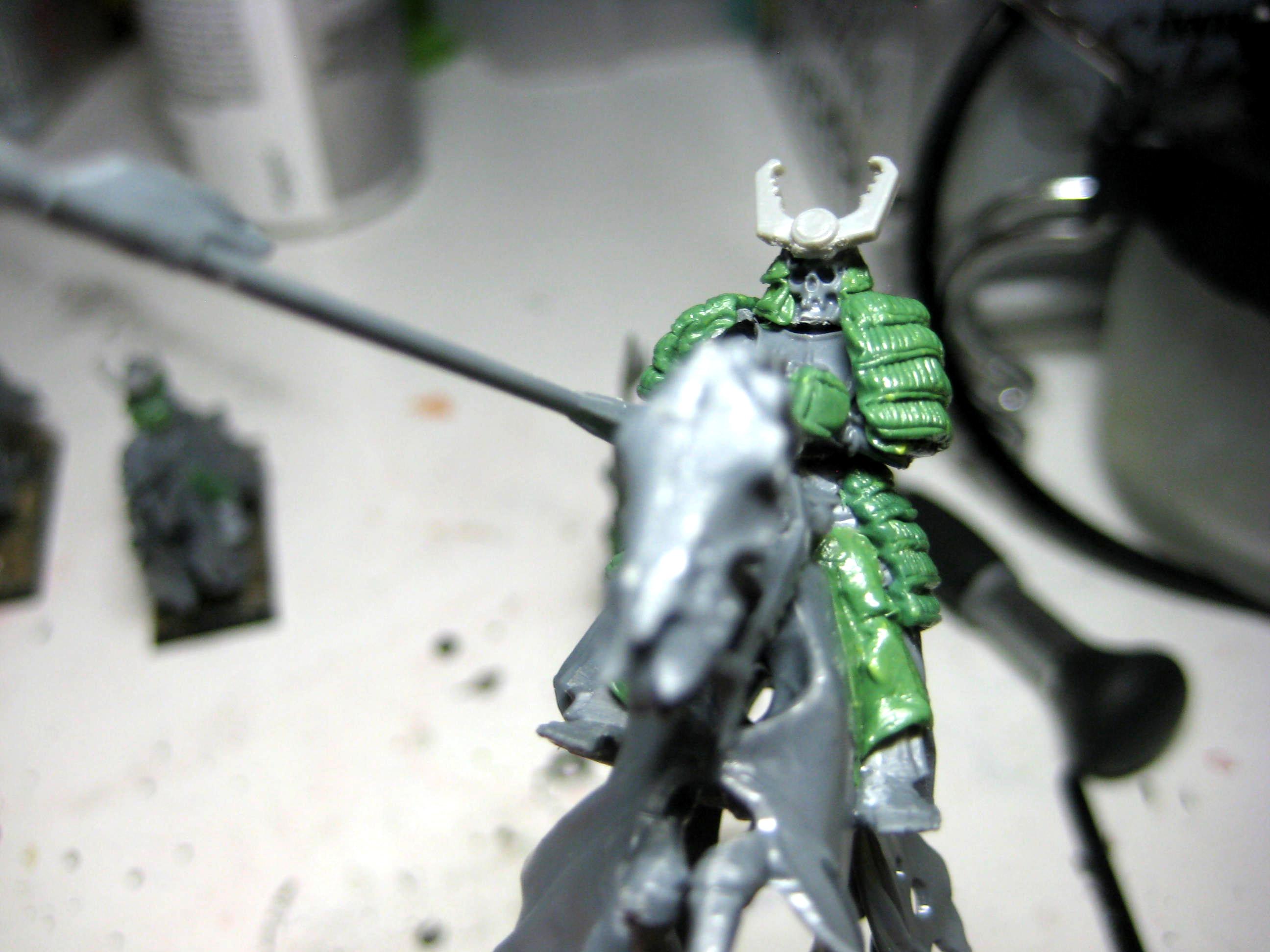 Black Knights, Conversion, Greenstuff, Samurai, Undead, Vampire Counts, Work In Progress