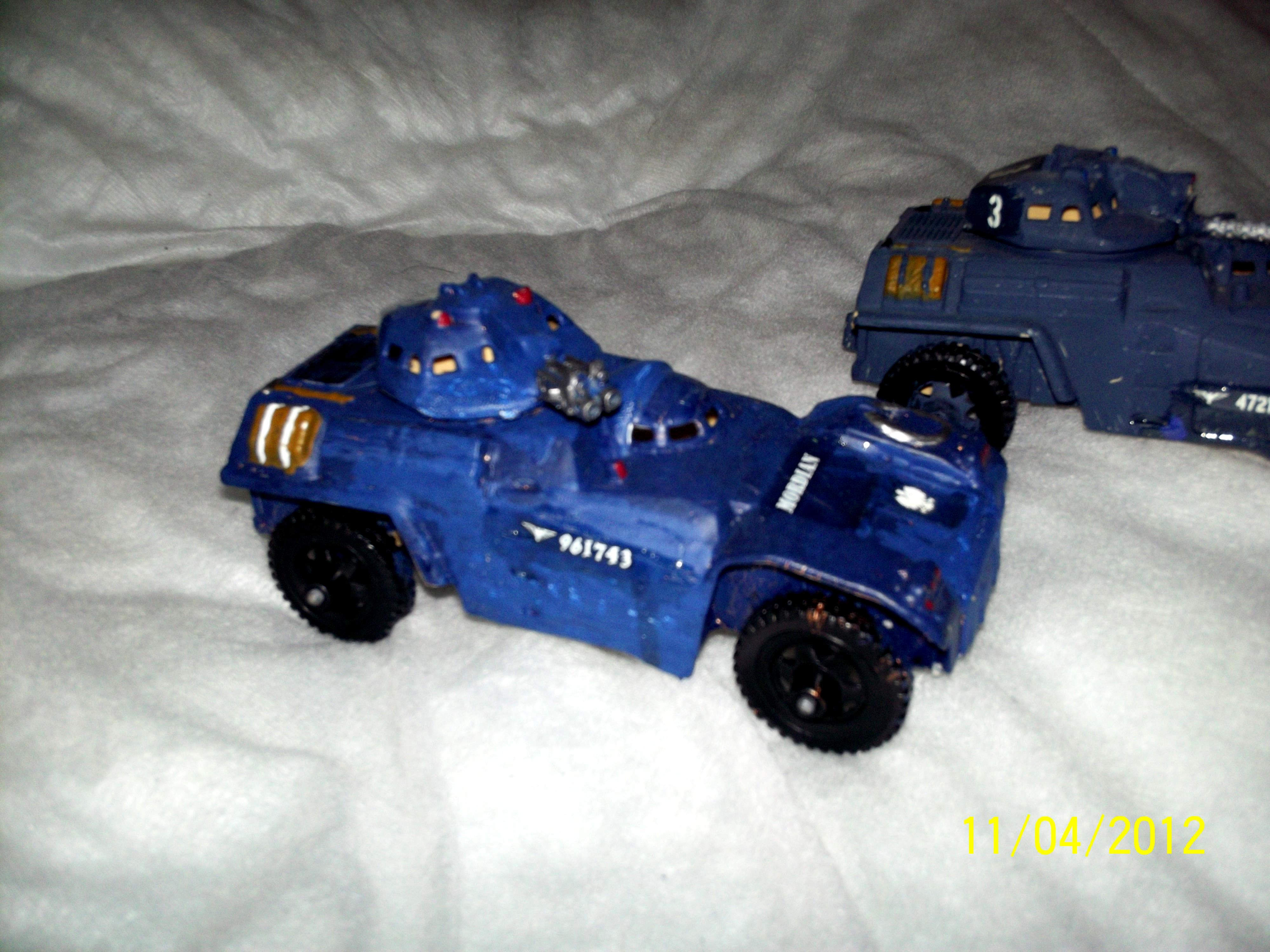Armored Car, Imperial Guard, Mordian, Toy