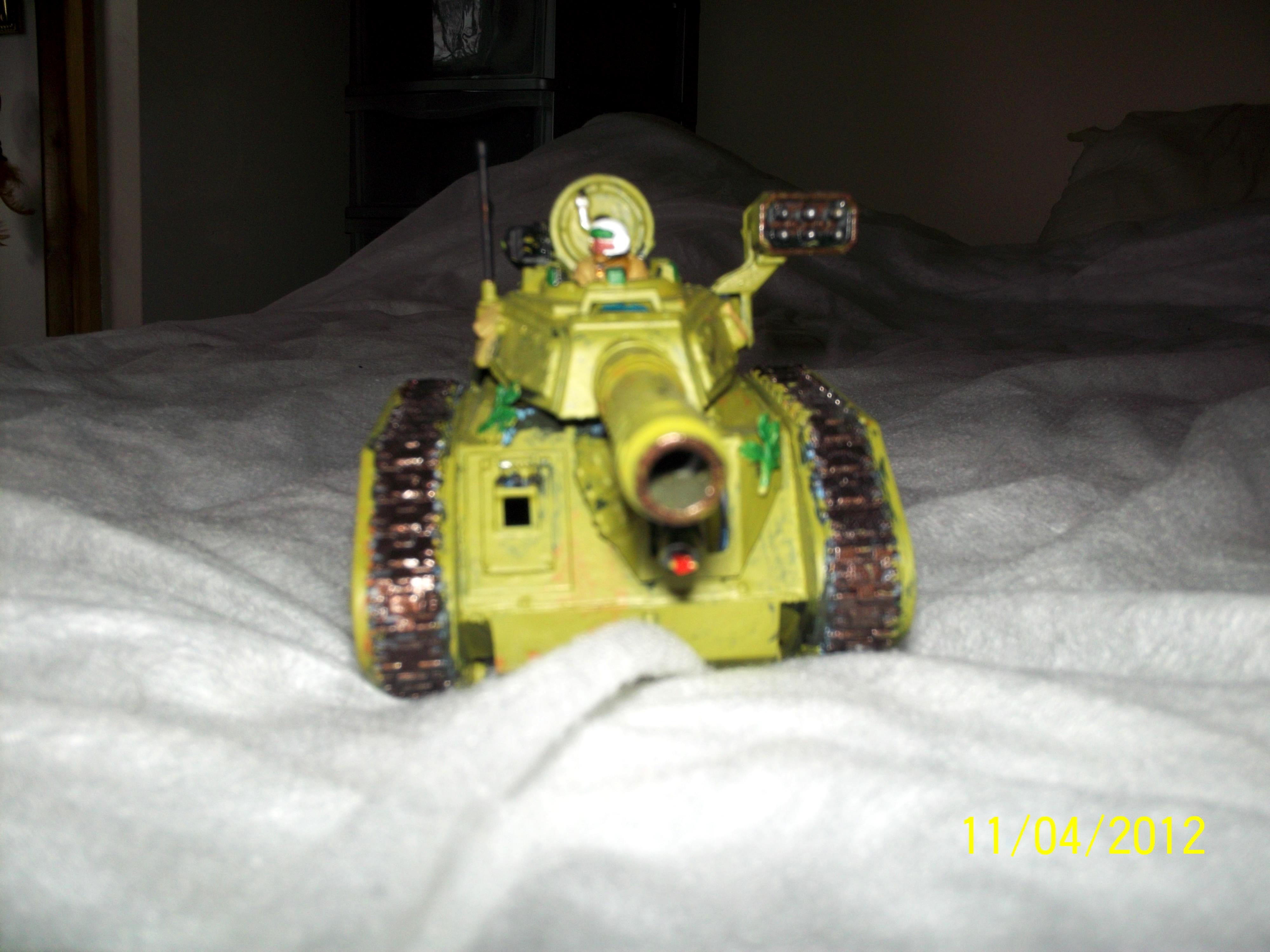 Tank, vanquisher, front