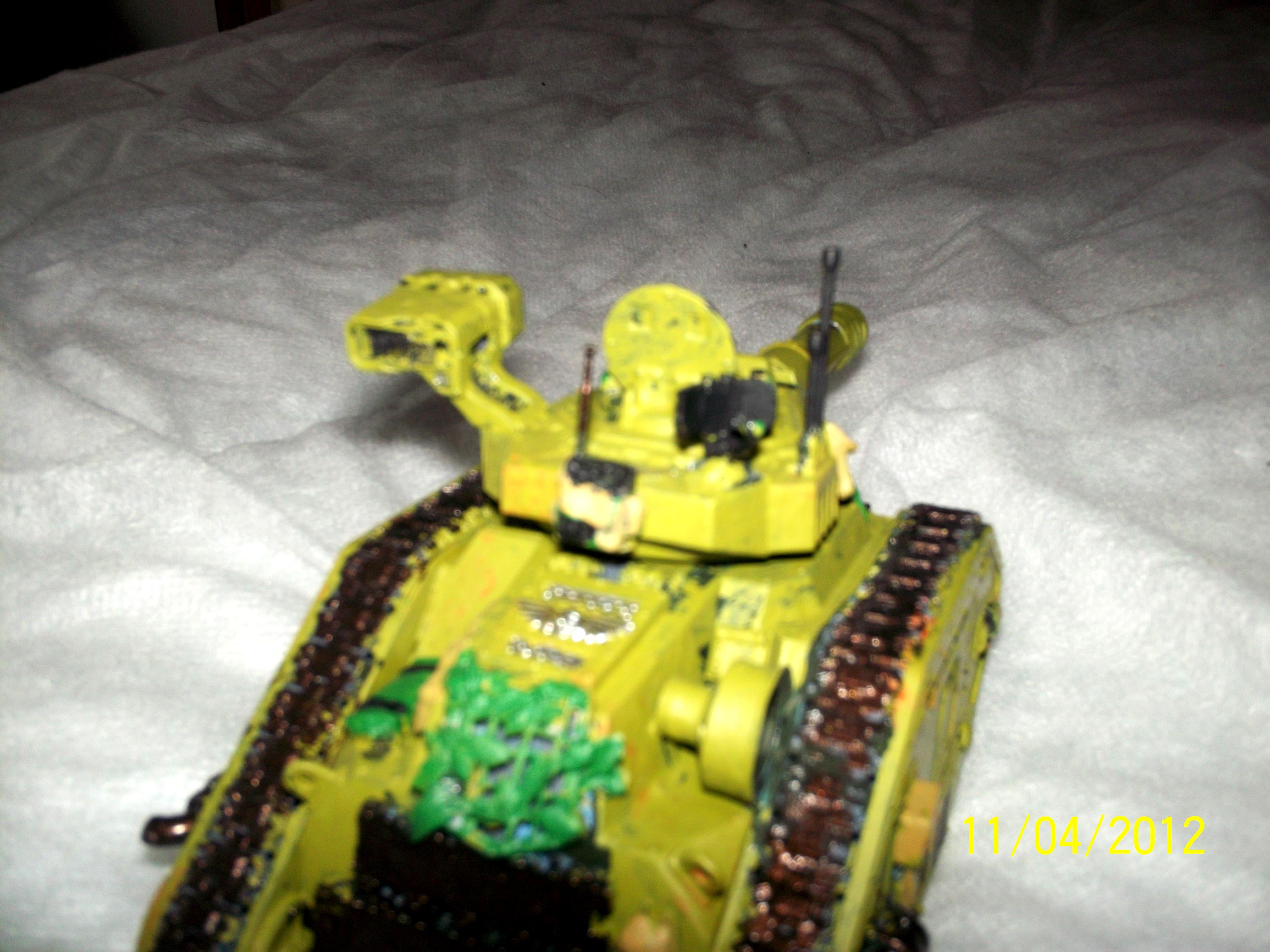 Tank, vanquisher, turret