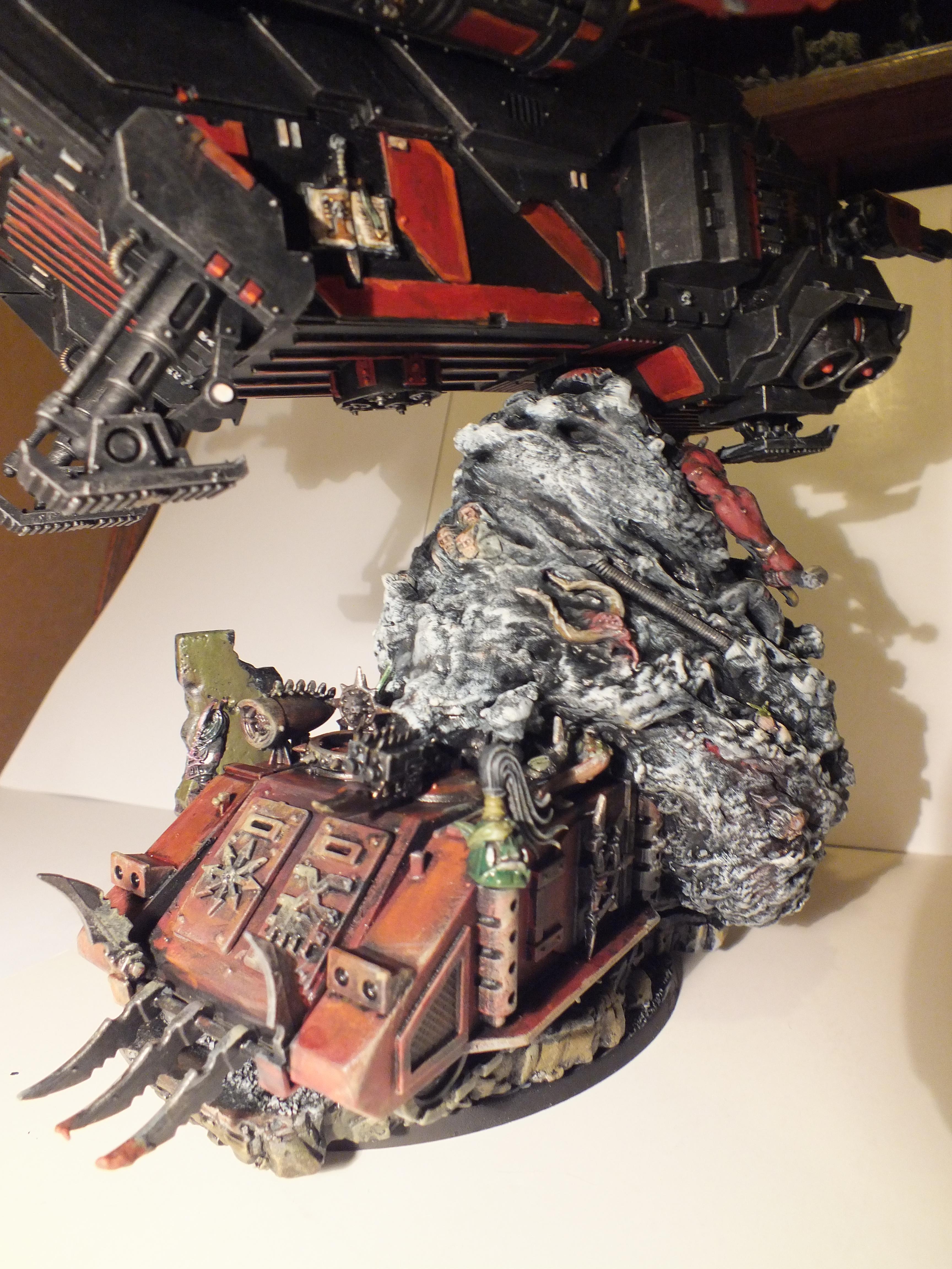 Base, Chaos Rhino, Chapter House, Conversion, Gk, Grey Knights, Storm Raven