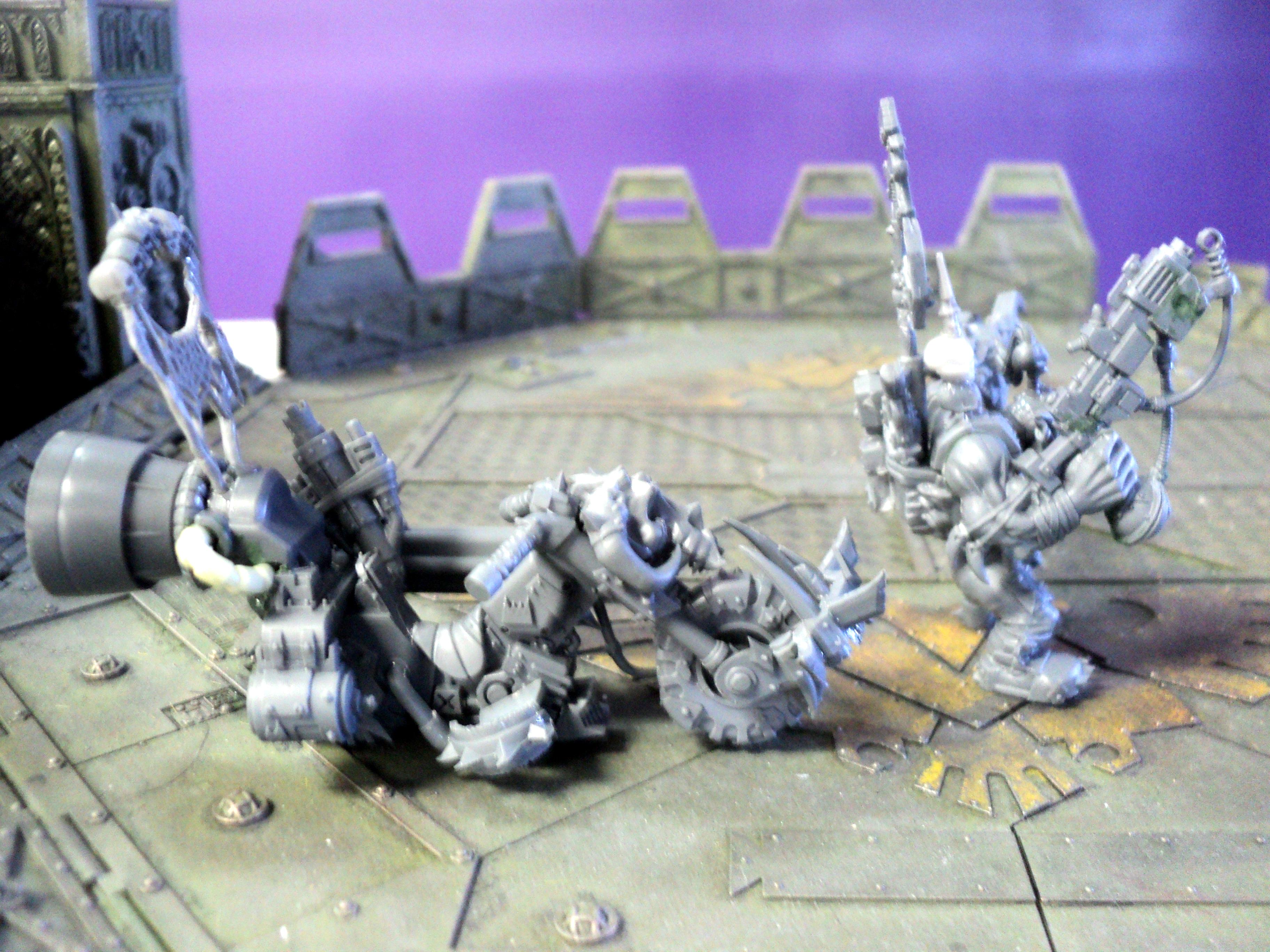 Bike, Boss, Conversion, Deathskulls, Orks, Wazdakka Gutsmek, Work In Progress